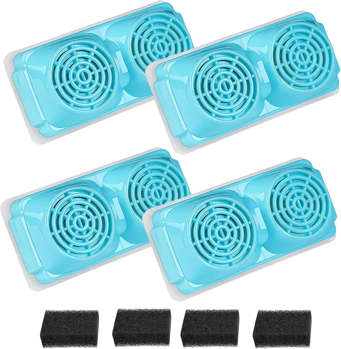 8-Pack Pet Water Fountain Filter Compatible with Emdoro Pet Water