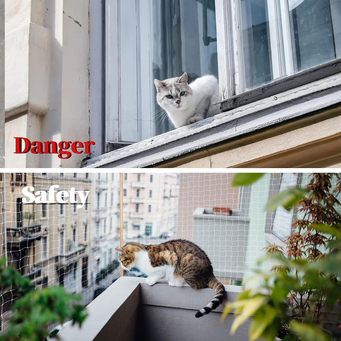 Netting for Balcony, Cat Netting Anti-Fall Mesh Fence