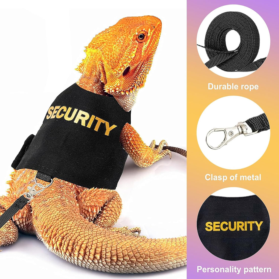 Bearded Dragon Harness & Leash Kit