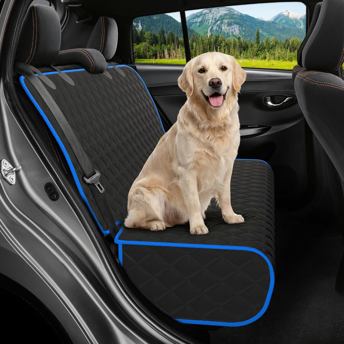 Bench Back Seat Cover for Dogs