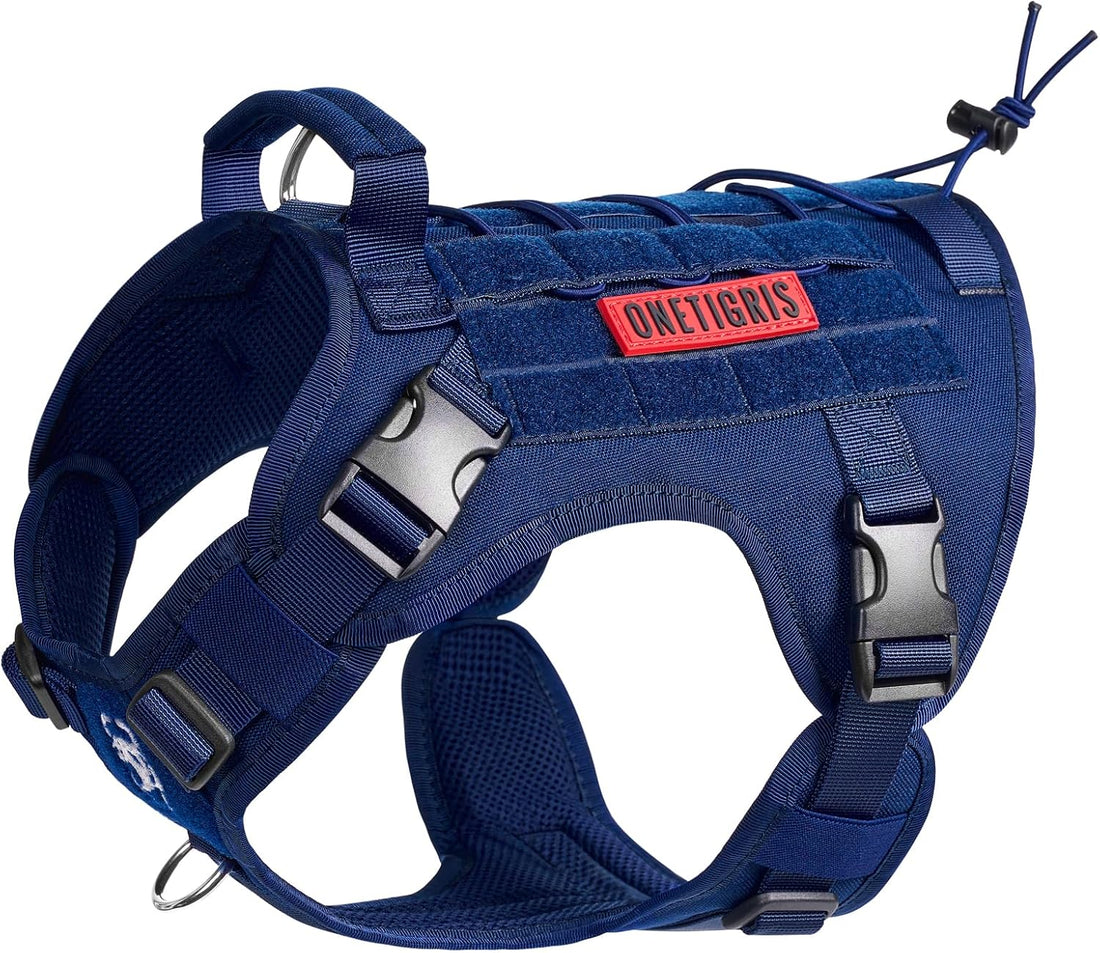 OneTigris Tactical Dog Harness with Handle for Small Medium Dogs