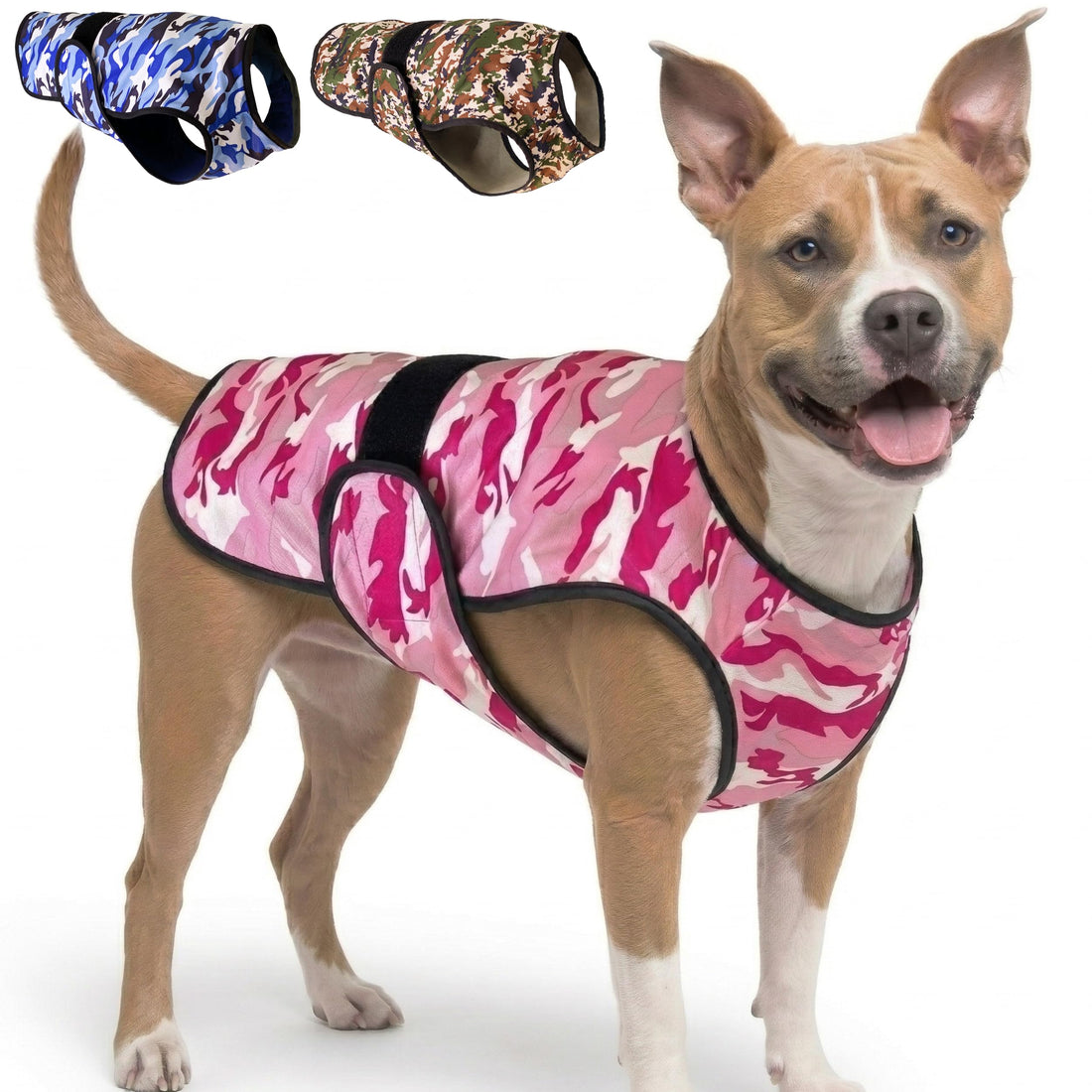 LUCOLOVE Dog Cooling Vest - 2-Layer Cooling with Soft Microfiber