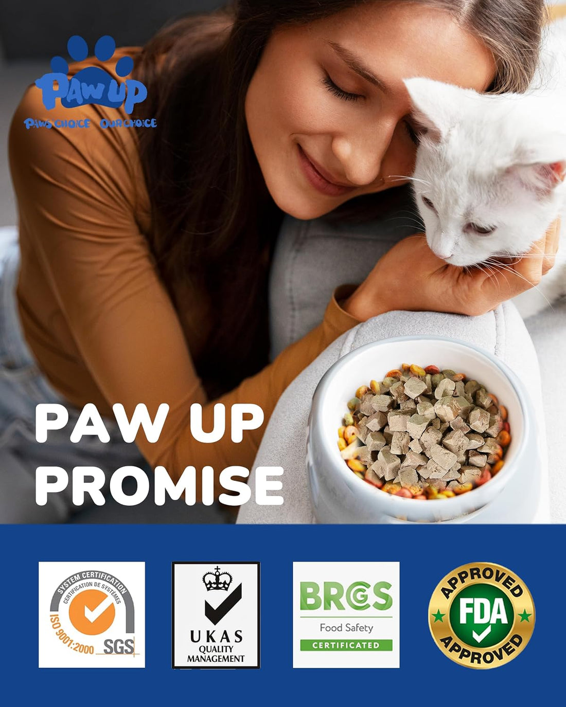 PAWUP Cats Treats Freeze Dried Minnows, Bite-Sized Minnows Snacks