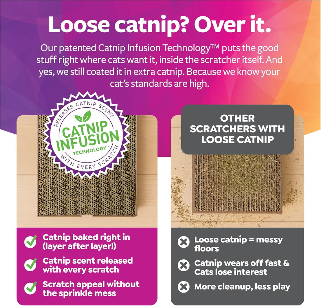 SmartyKat Scratch Up Corrugated Hanging Cat Scratcher