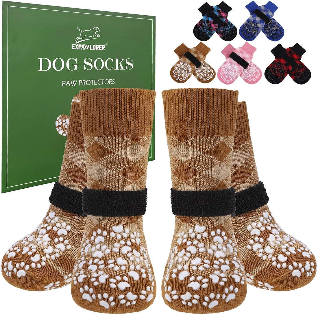 EXPAWLORER Dog Socks for Hot Pavement Summer to Prevent Licking Paws