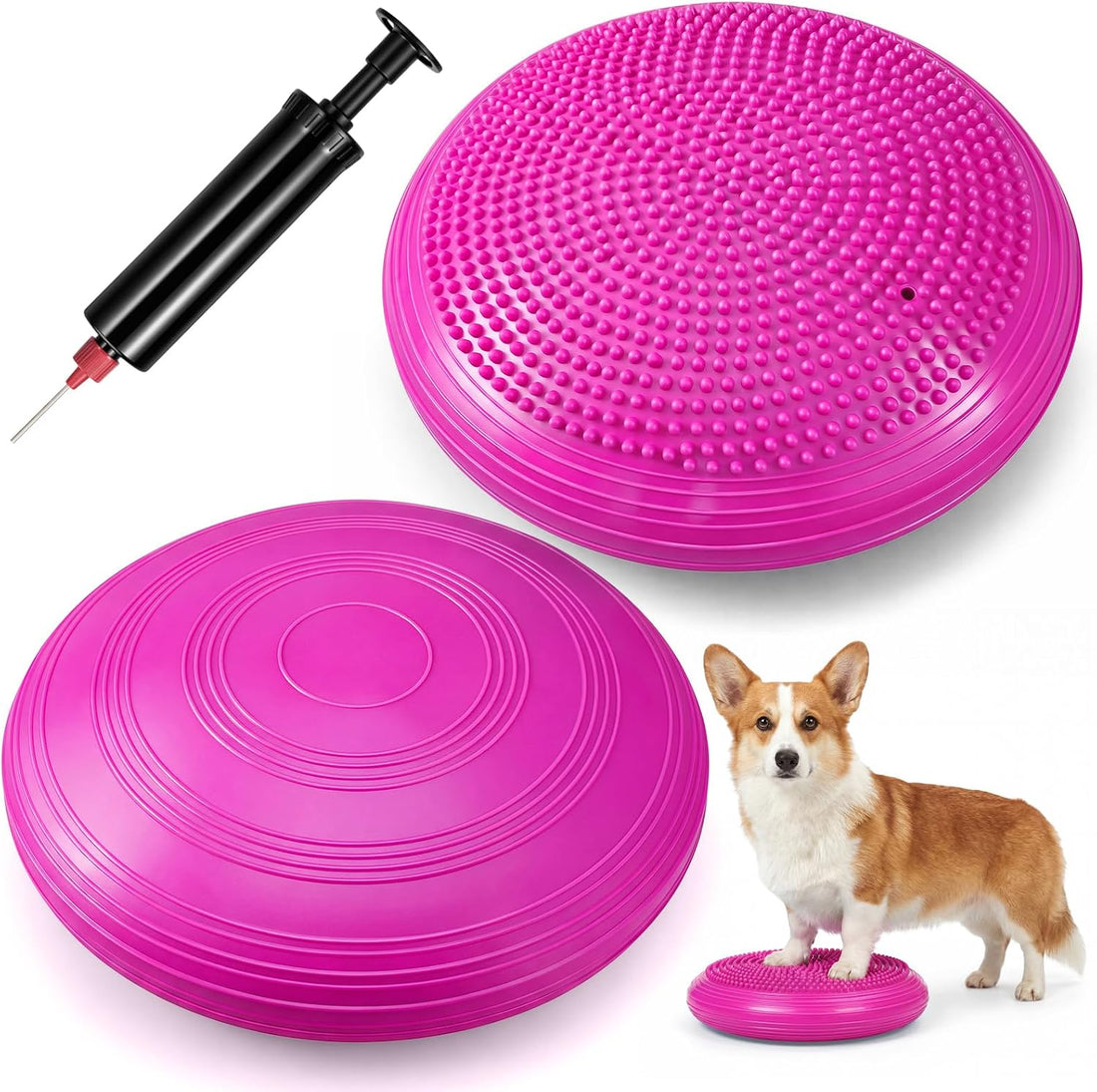 Shappy 2 Pcs Dog Balance Disc Cushion 14"