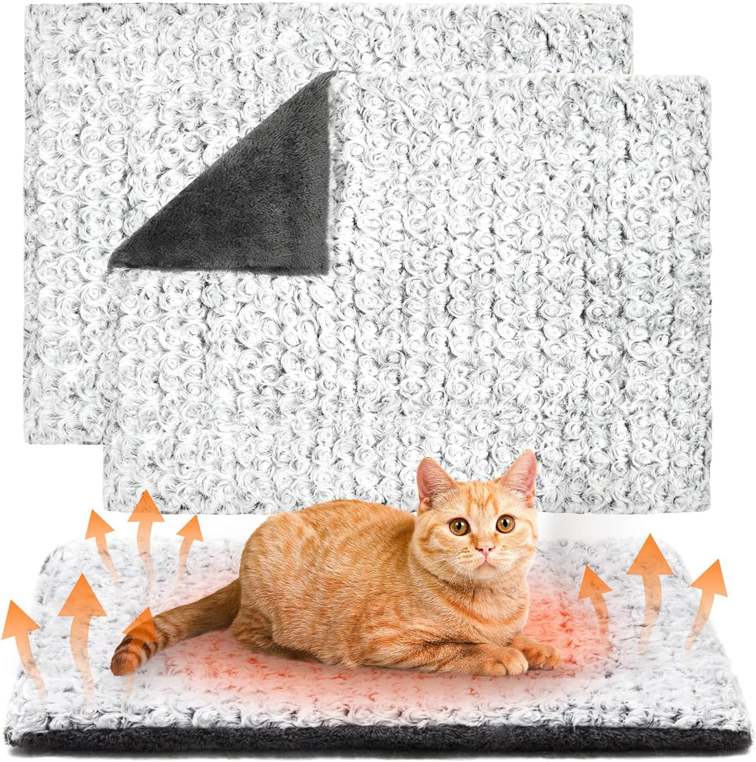 Papettly Self Warming Cat Bed 37 x 25.6 in