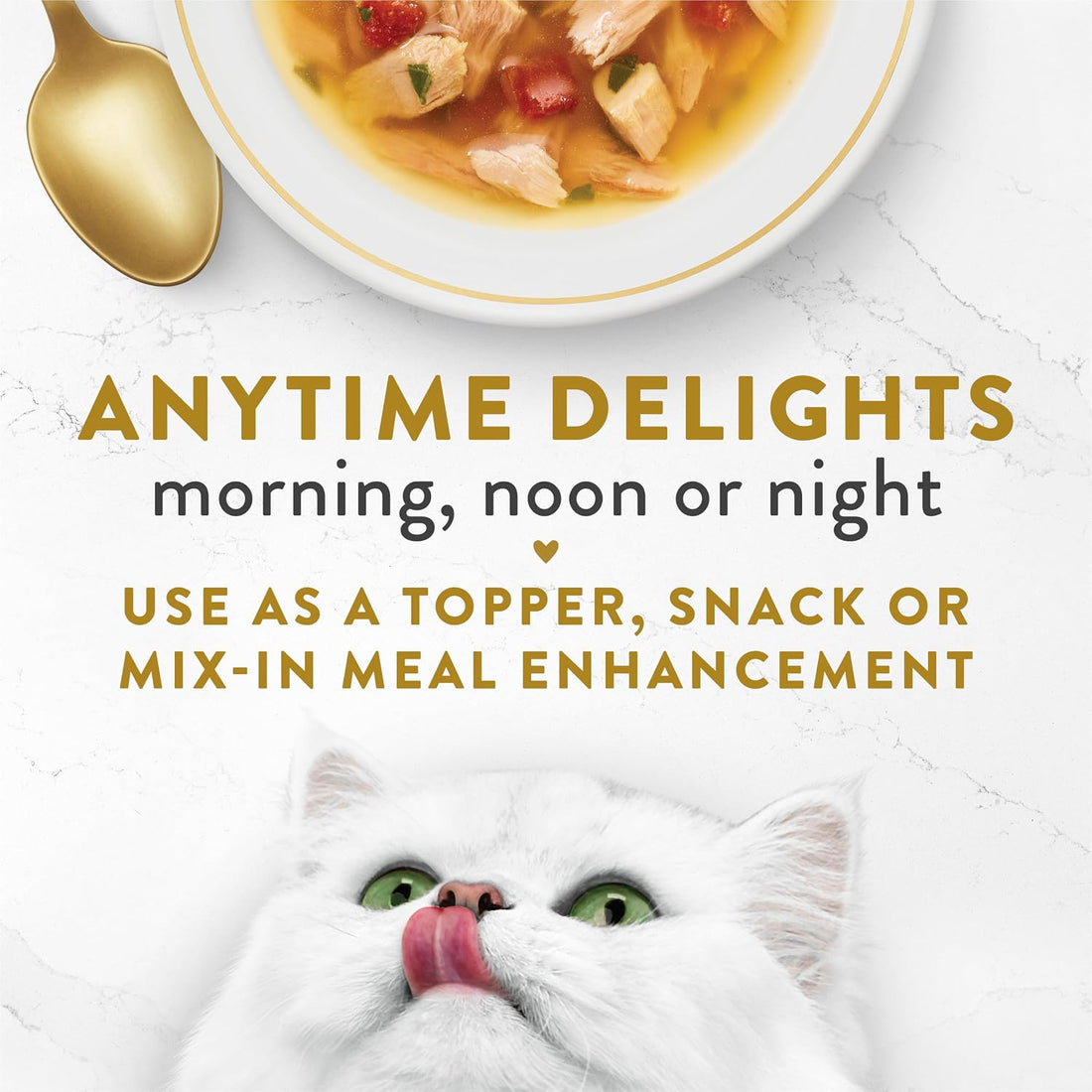 Purina Fancy Feast Broth Cat Food Complement (16 Ct) 1.4 oz Pouche