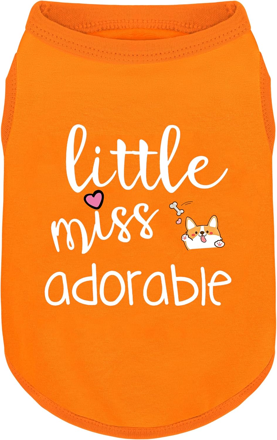 Pink Cotton Dog Shirt with 'Little Miss Princess' Print