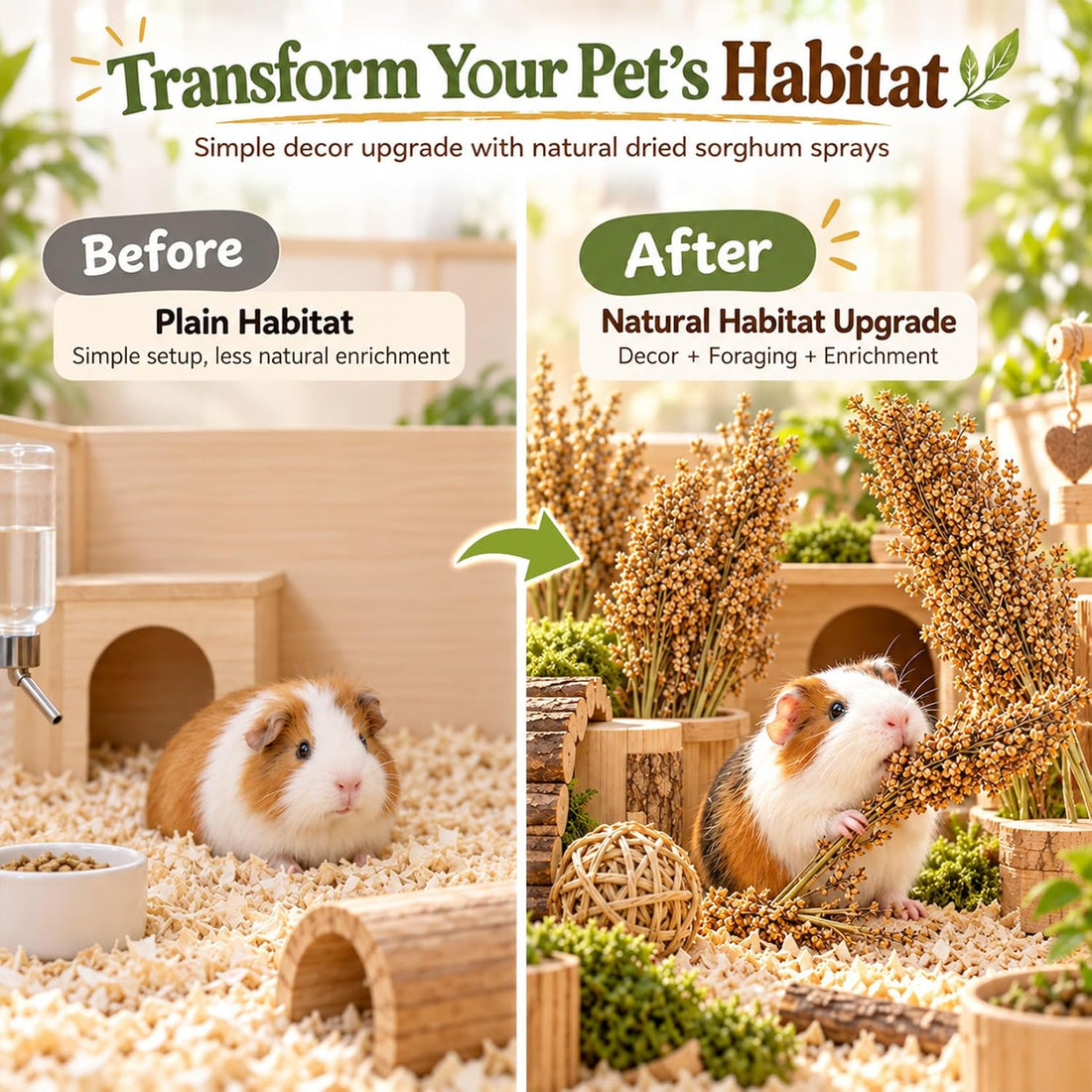 Sukh 5 Pcs Hamster Sprays Natural