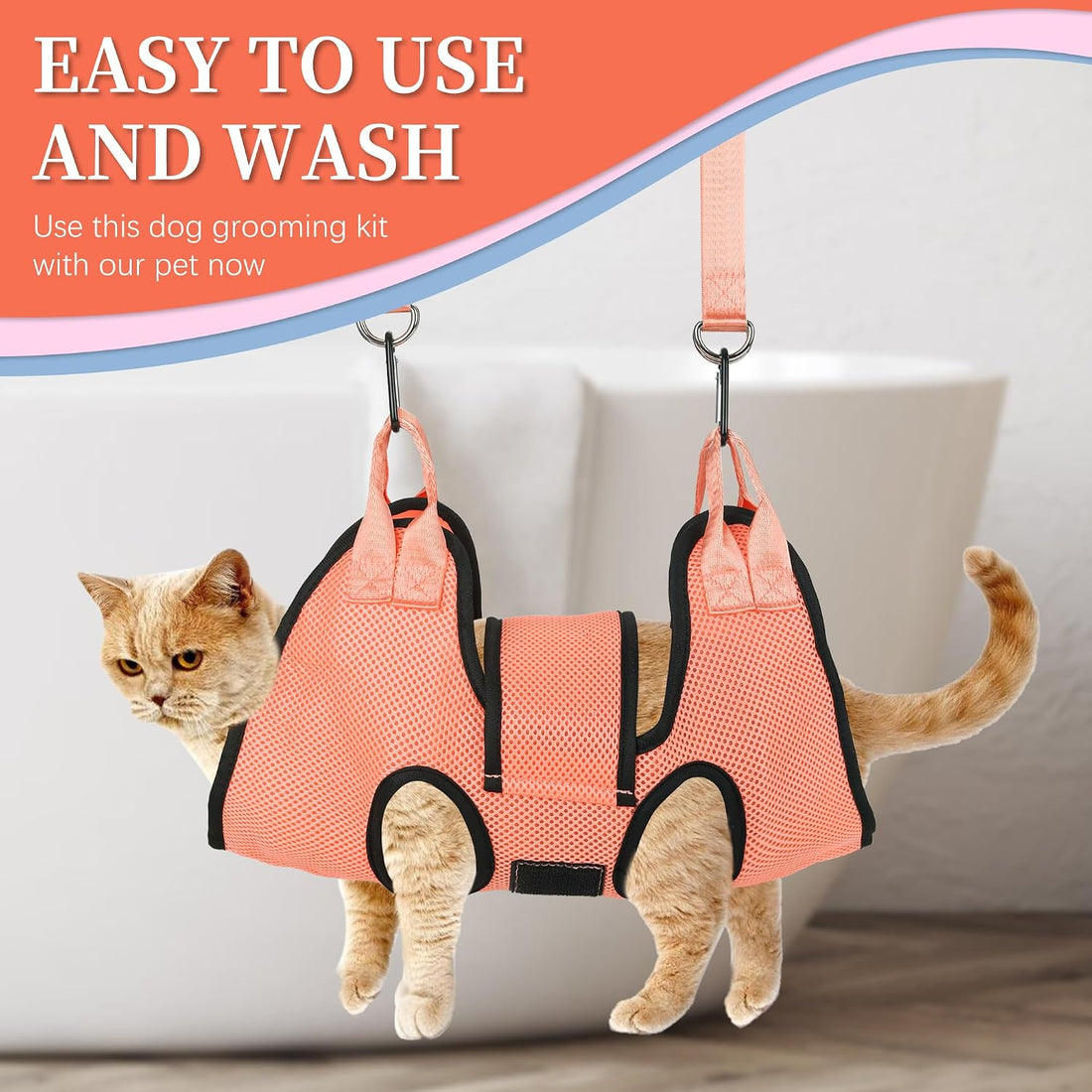 PatiencET Cat Grooming Hammock Kit