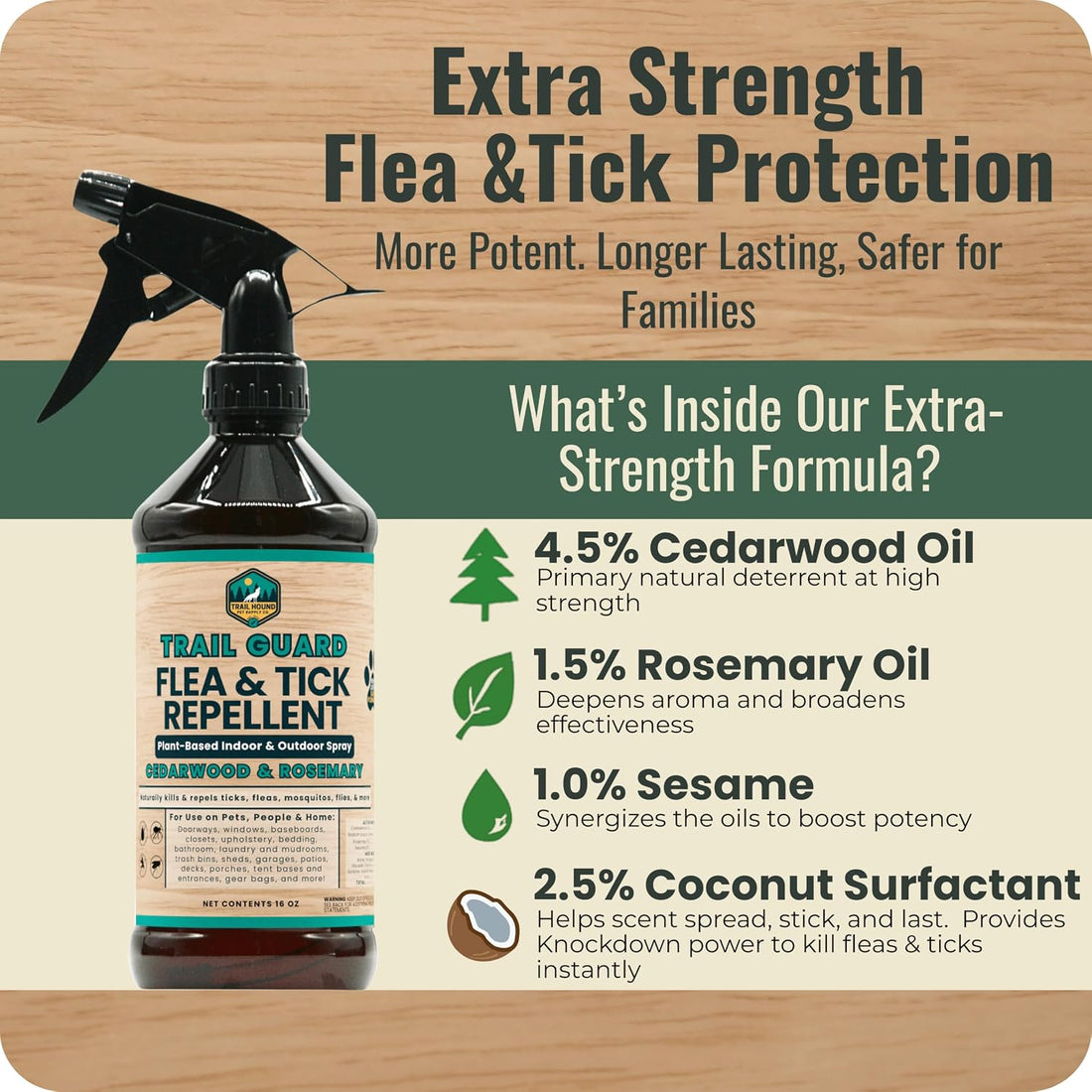 Trail Guard Natural Extra Strength Insect