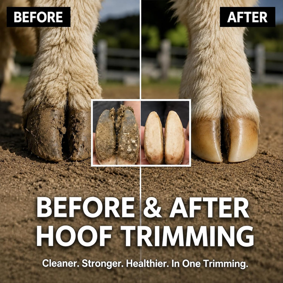Goat Hoof Trimmers Sheep Shears Kit and Farrier Shears pruning shears