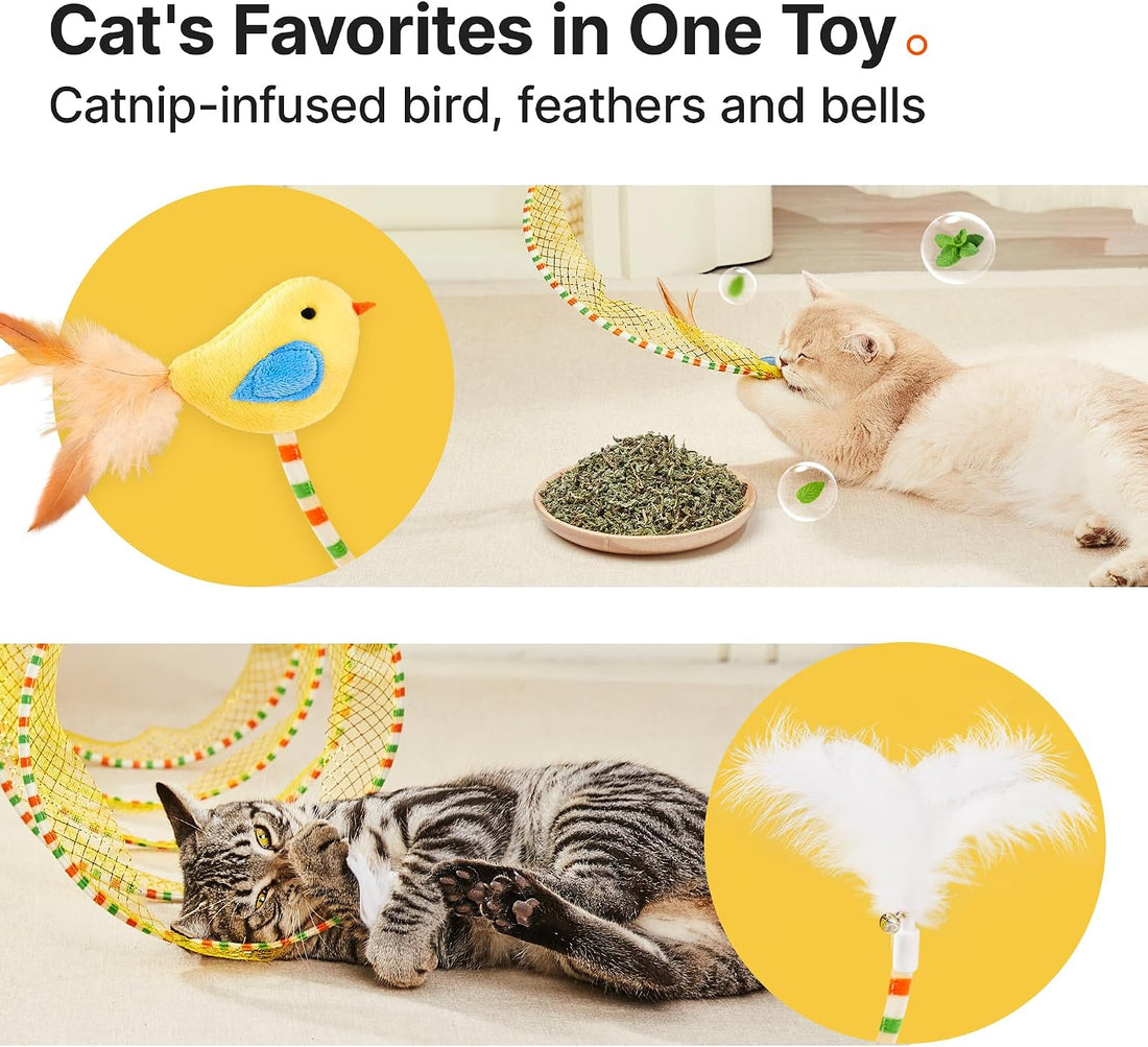 Potaroma Spiral Tunnel Cat Toy