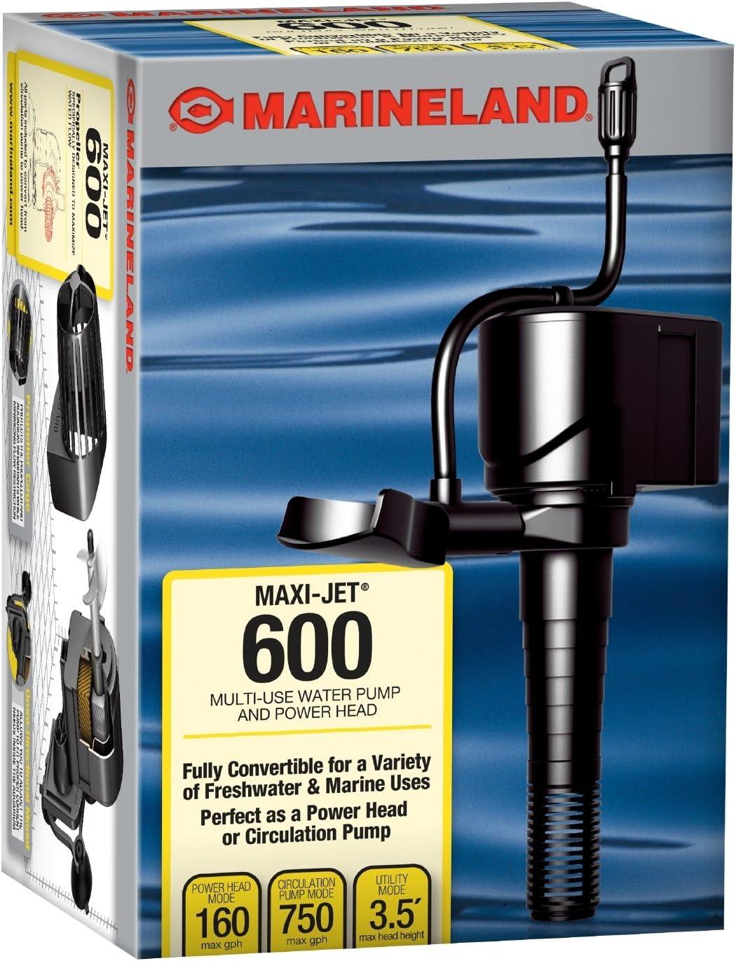Marineland Maxi-Jet 400 Multi-Use Water Pump & Power Head