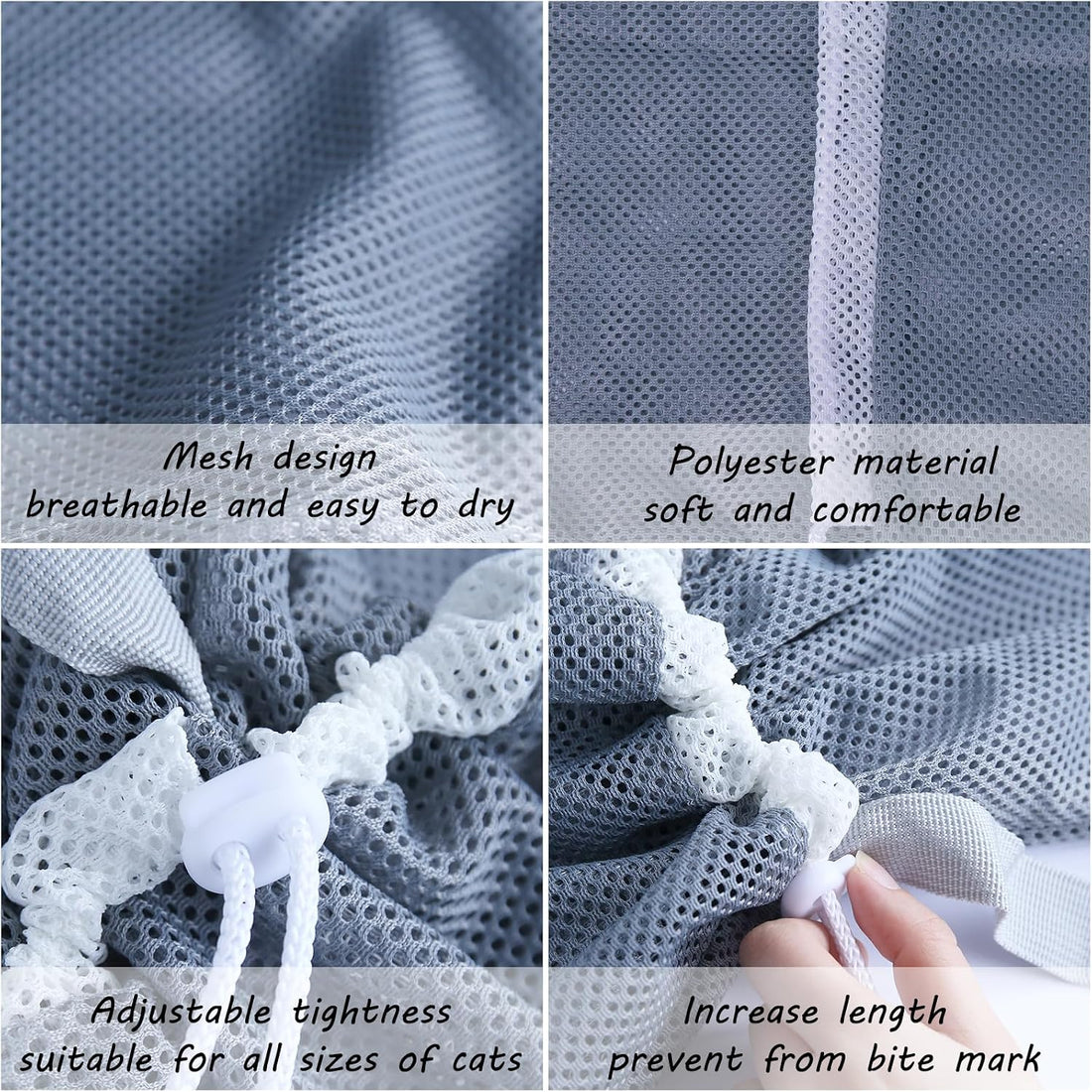 Marosynix Cat Bathing Grooming Bag