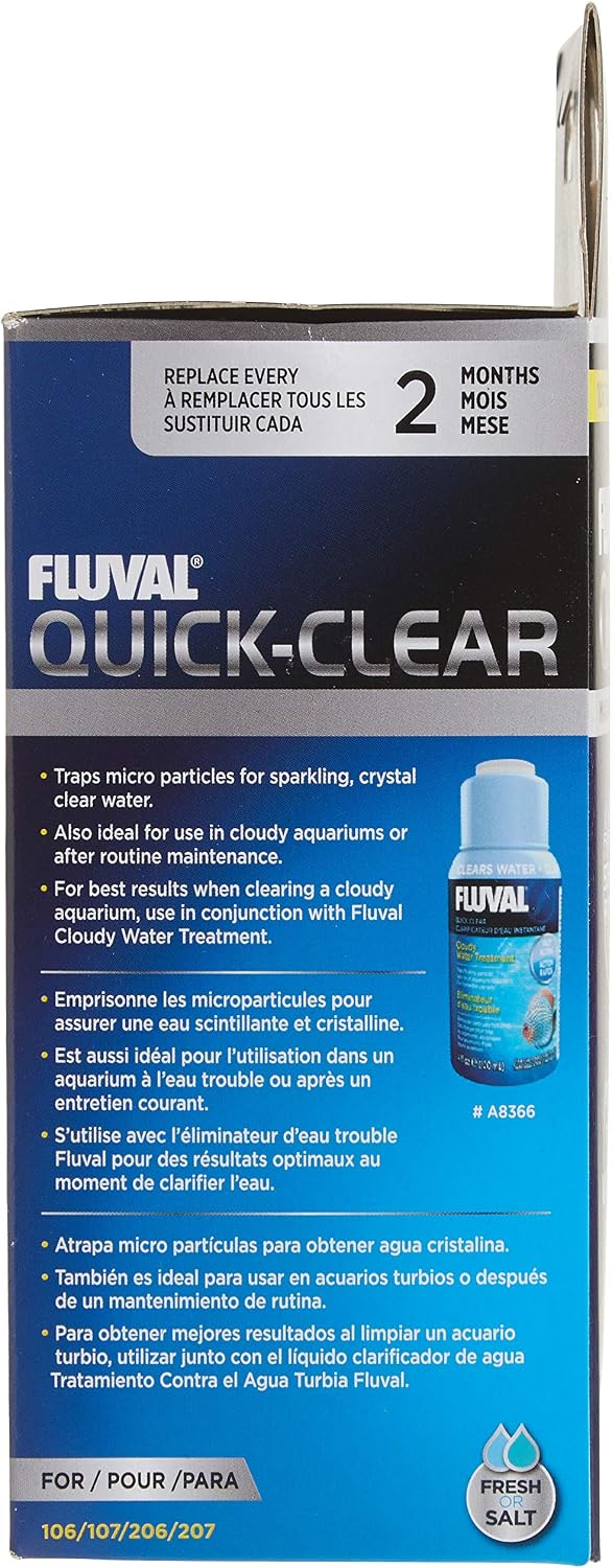 Fluval Quick-Clear Water Polishing Pads, 3-Pack