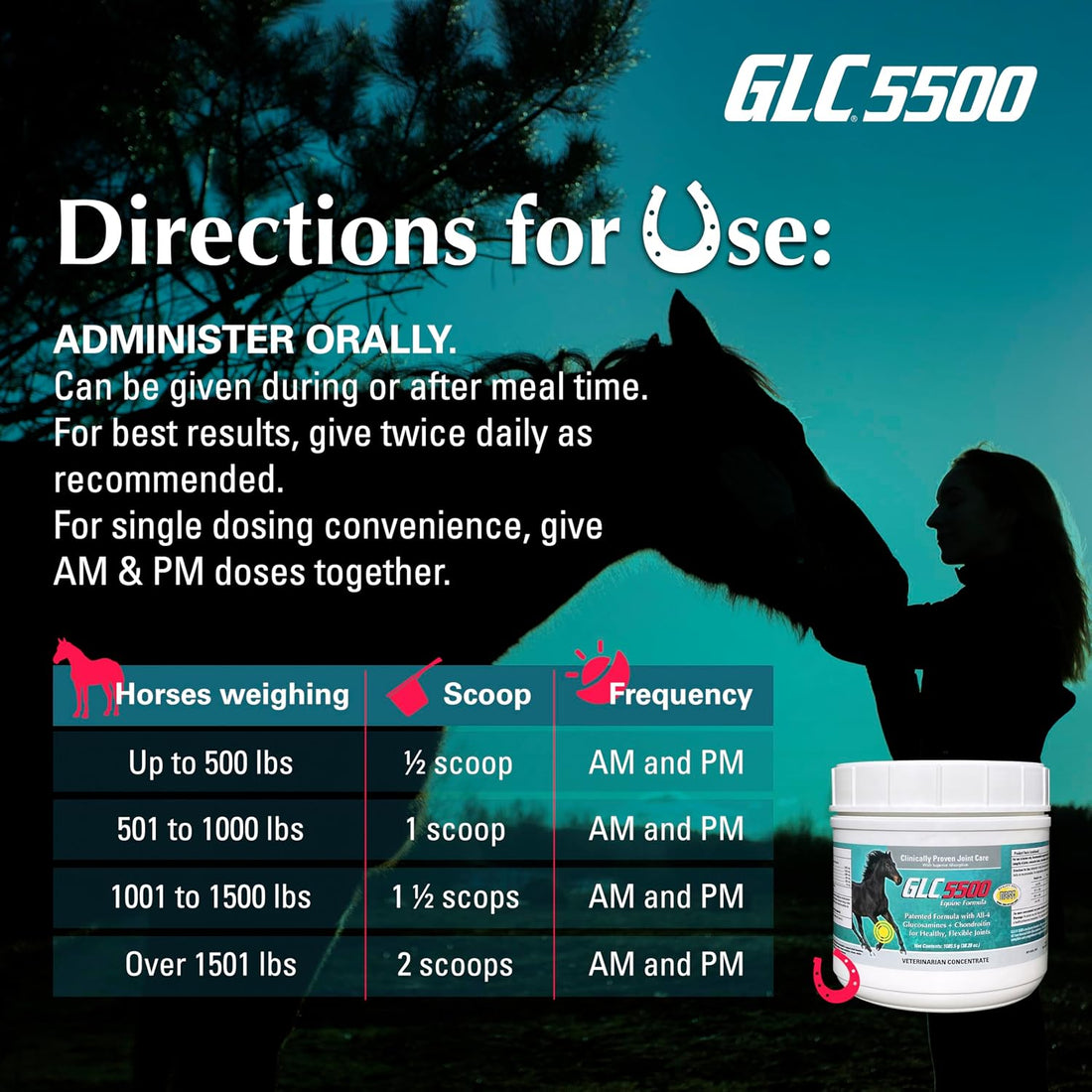 GLC Direct 5500 Equine Formula - Joint Supplement for Horses