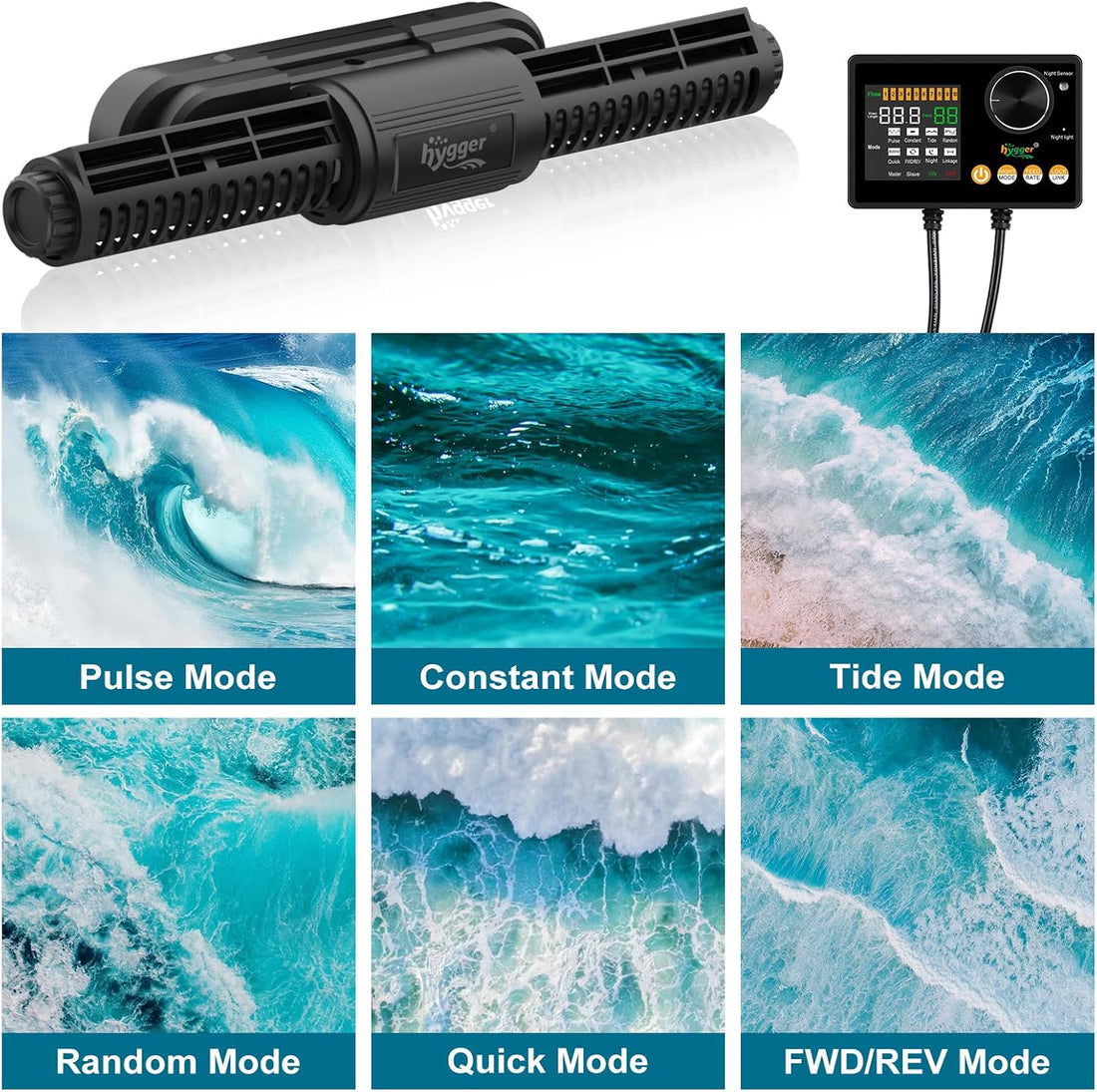 hygger Intelligent Wave Maker for Aquarium