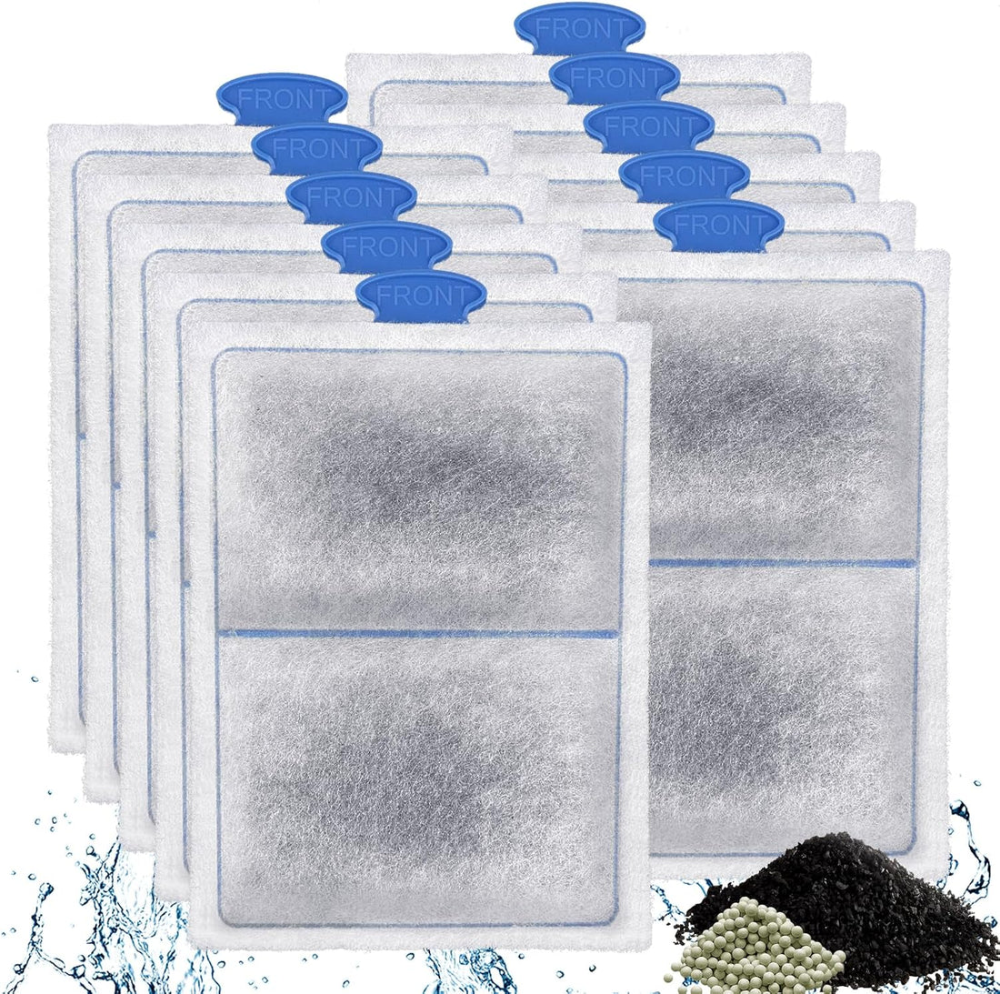 driamor 16 Pack PF-L Fish Tank Filter Cartridges Compatible with PF20