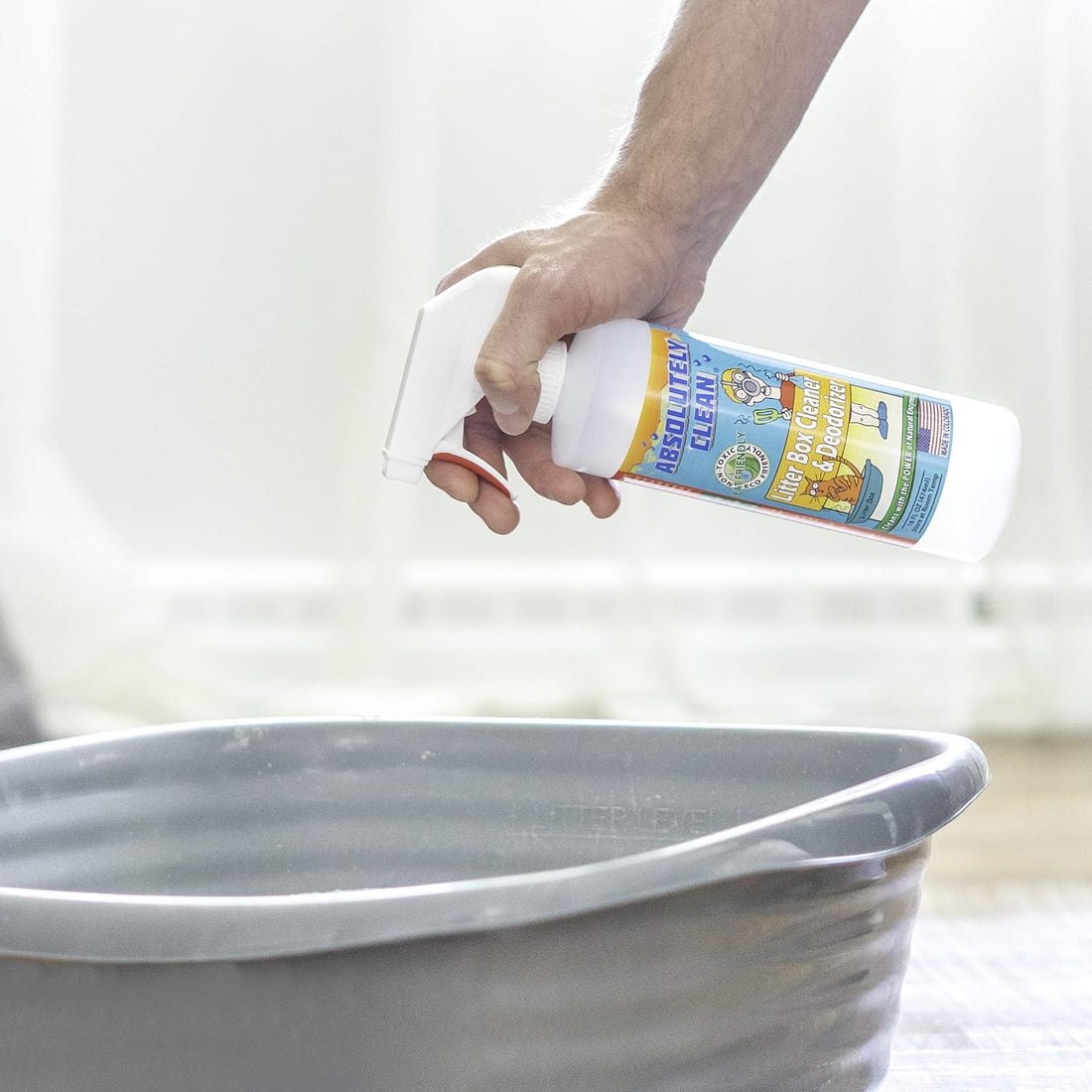 Absolutely Clean Litter Box Cleaner and Odor Eliminator