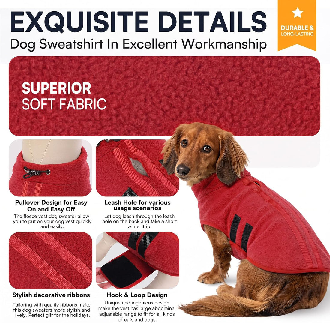 Queenmore Soft Fleece Dog Jacket