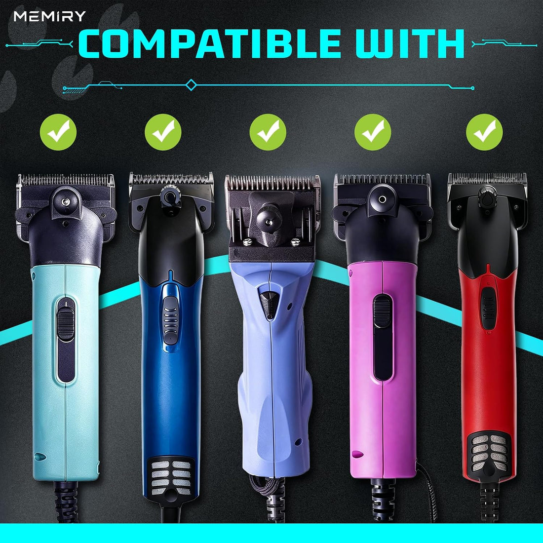 1-Pack A2F/AC Fine Blade Compatible with Lister Clippers