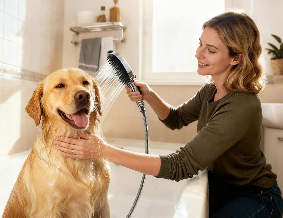 G-Promise 3 Mode Dog Shower Attachment with Pause Mode