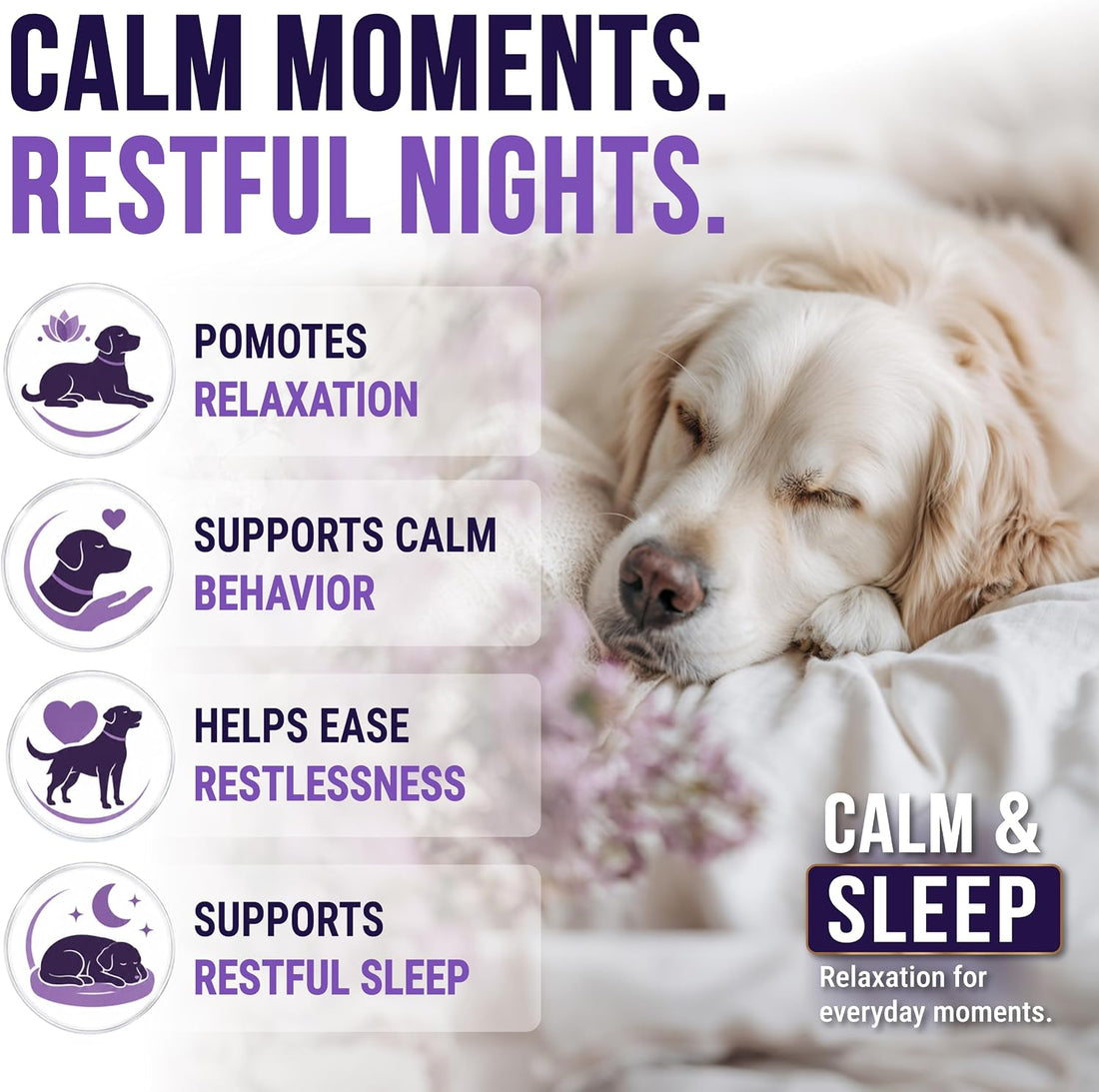 Melatonin for Dogs - 250 Chews