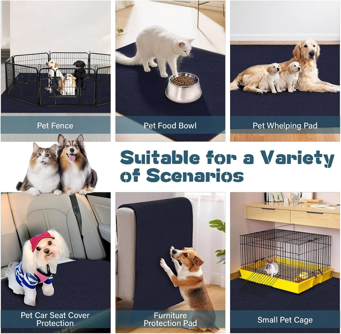 46" X 60" X 0.23'' Waterproof Mat for Under Dog Crate