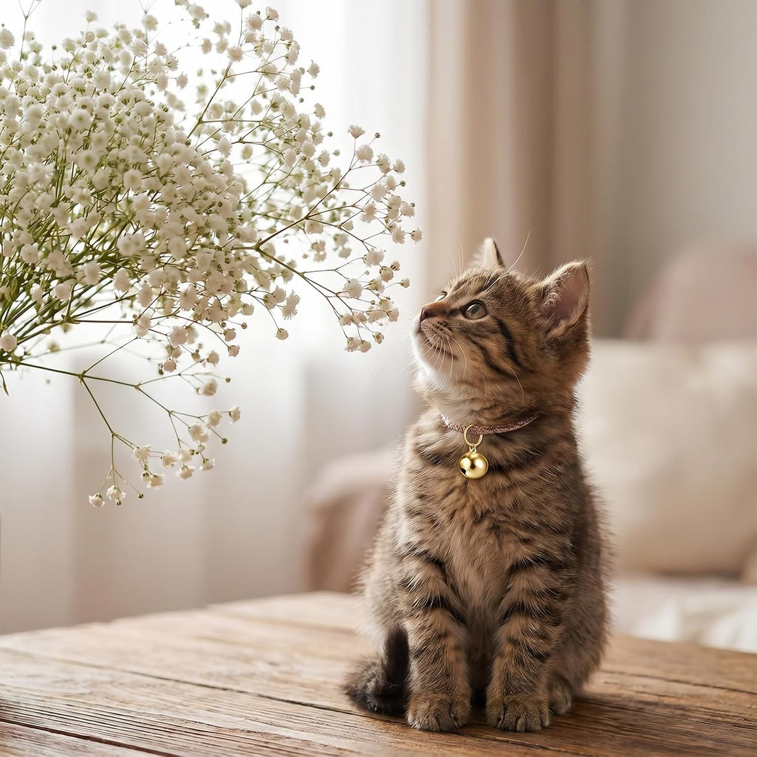 8 Pcs Collar Bells for Small Dogs Cat
