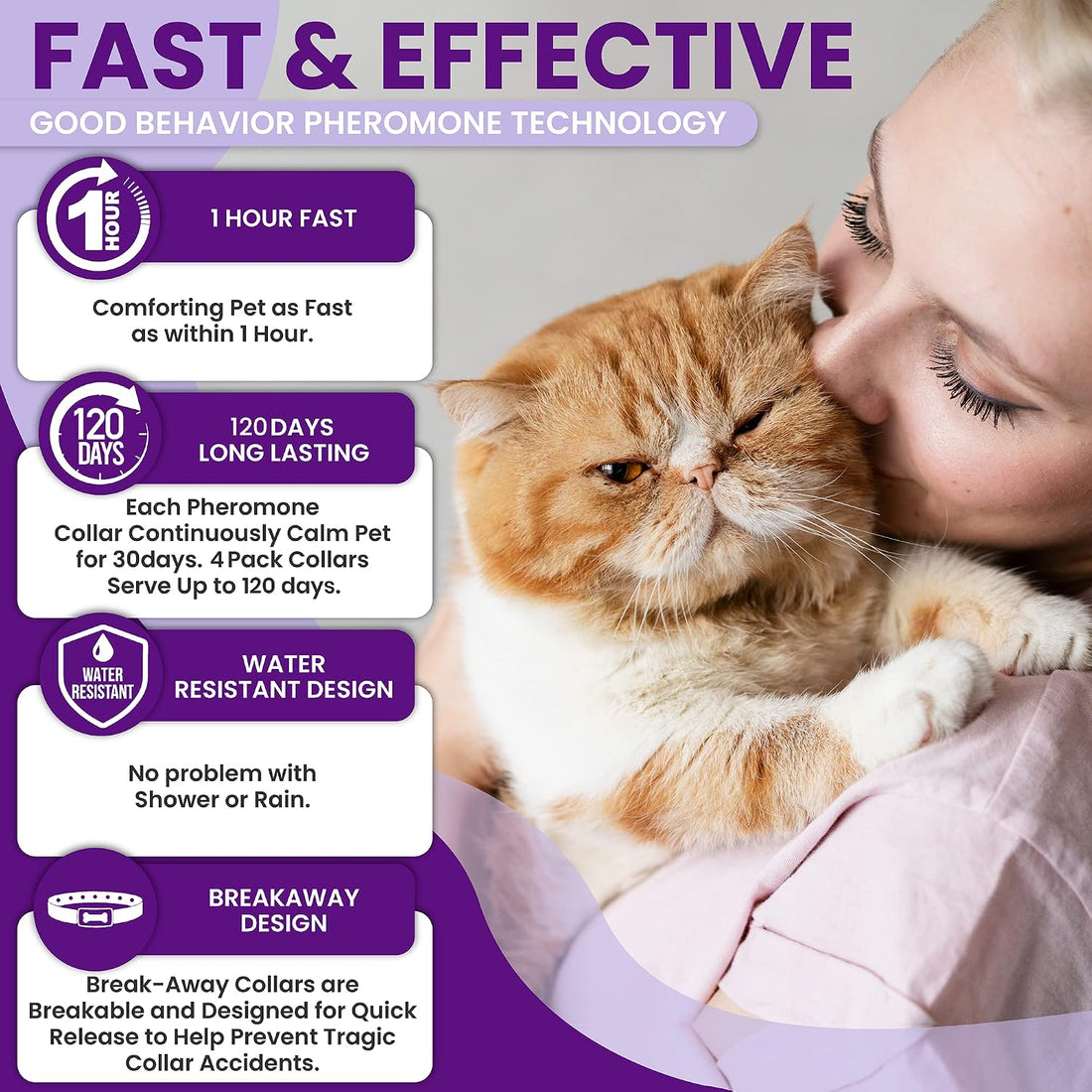 Pheromone Calming Collar for Cats