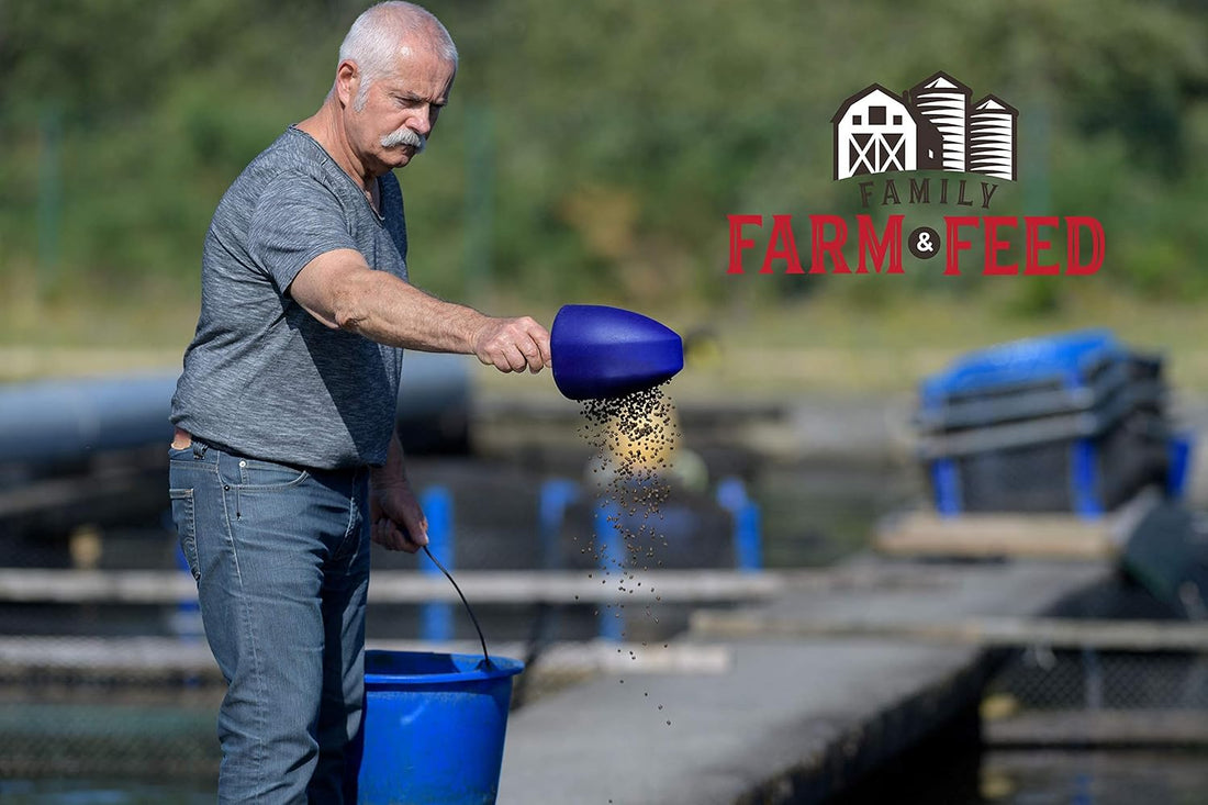 Premium Floating Fish Food | Pond and Lake | Pellets | 2 Pounds