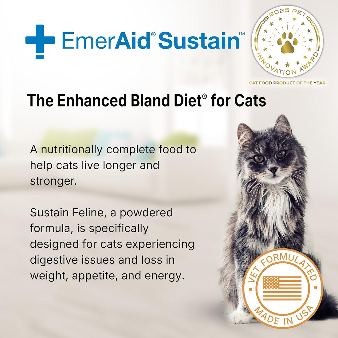 EMERAID Sustain Feline Recovery Food for Cats 100 g