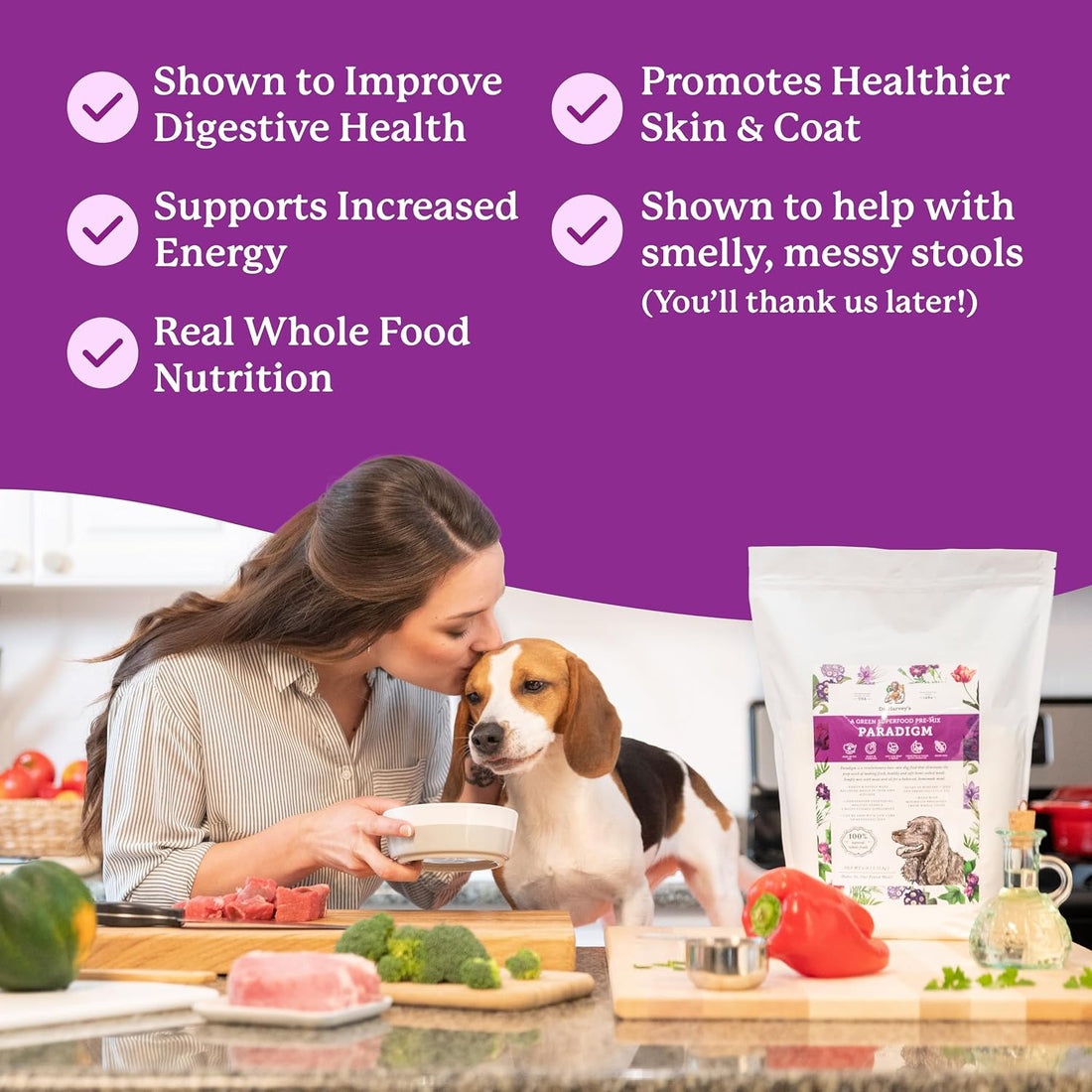 Dr. Harvey's Paradigm Green Superfood Base Mix for Dogs (6 lb)