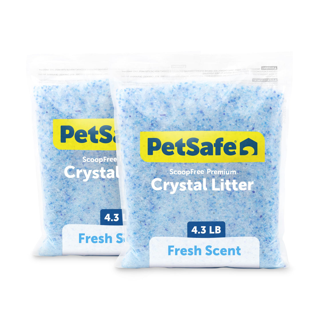 PetSafe ScoopFree Premium Crystal Cat Litter - Outperforms Clay Litter