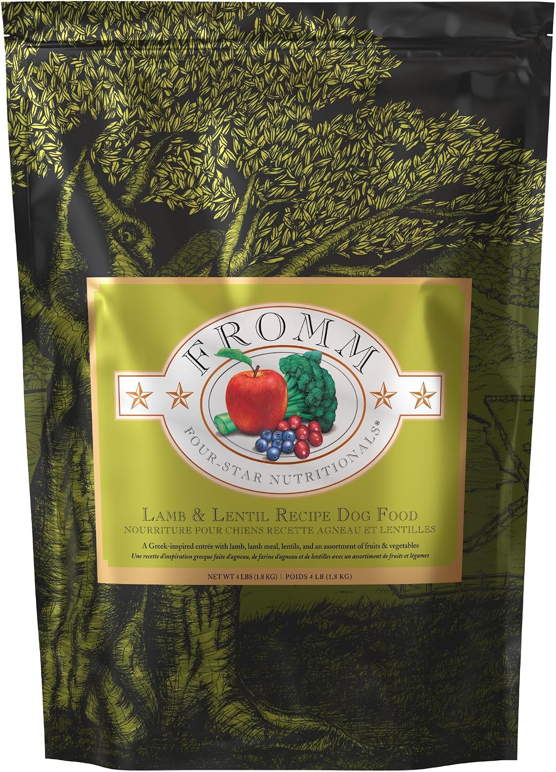 Fromm Four-Star Nutritionals Beef Frittata Veg Dog Food