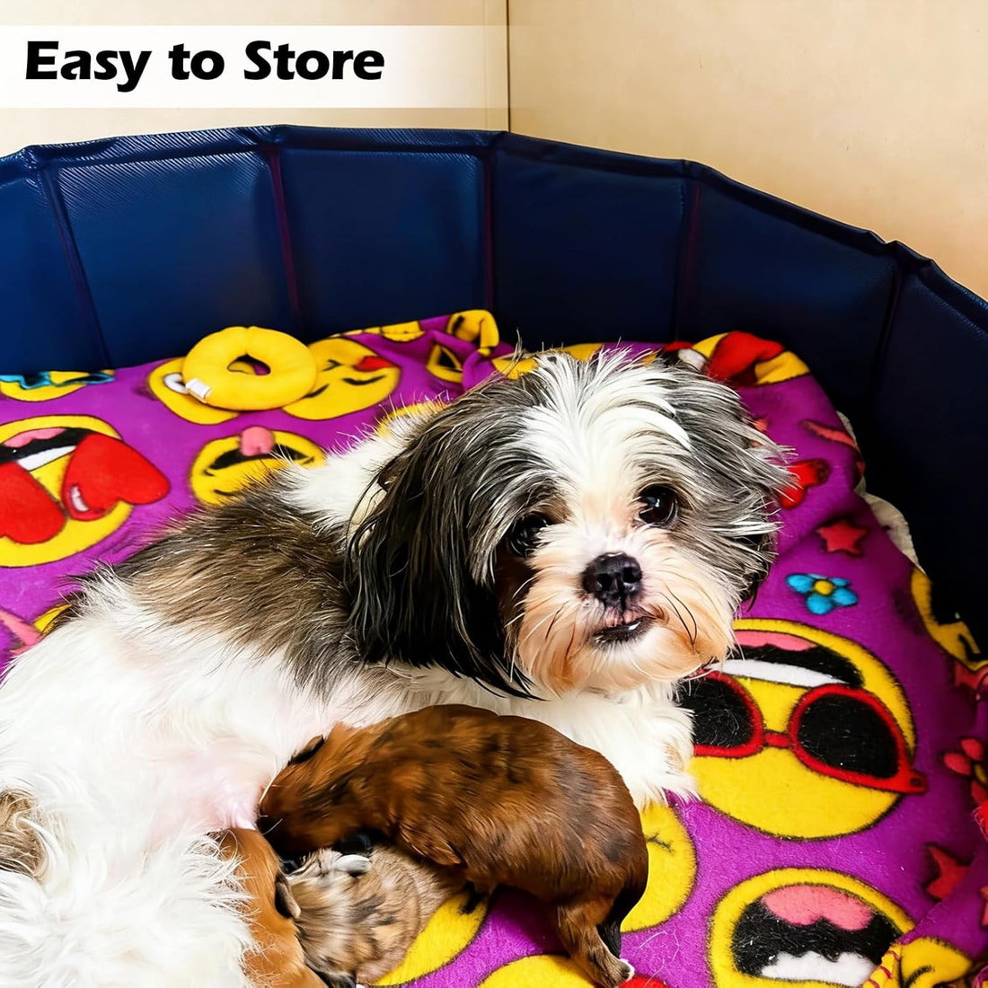Artilife Whelping Pen for Dogs,Whelping Box for Small Dogs