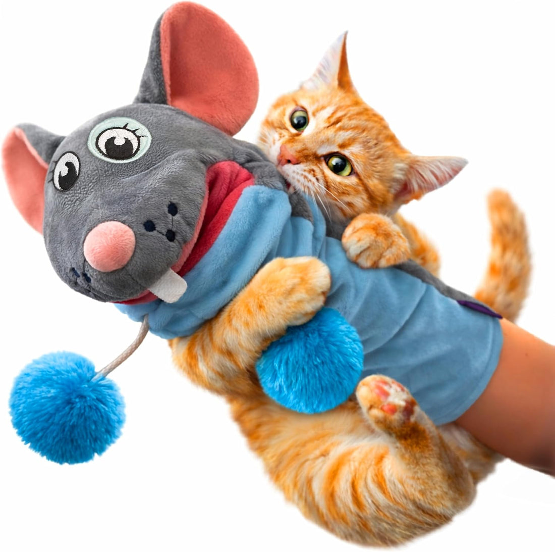 Meow Mitt Wearable Cat Wrestling Glove Puppet