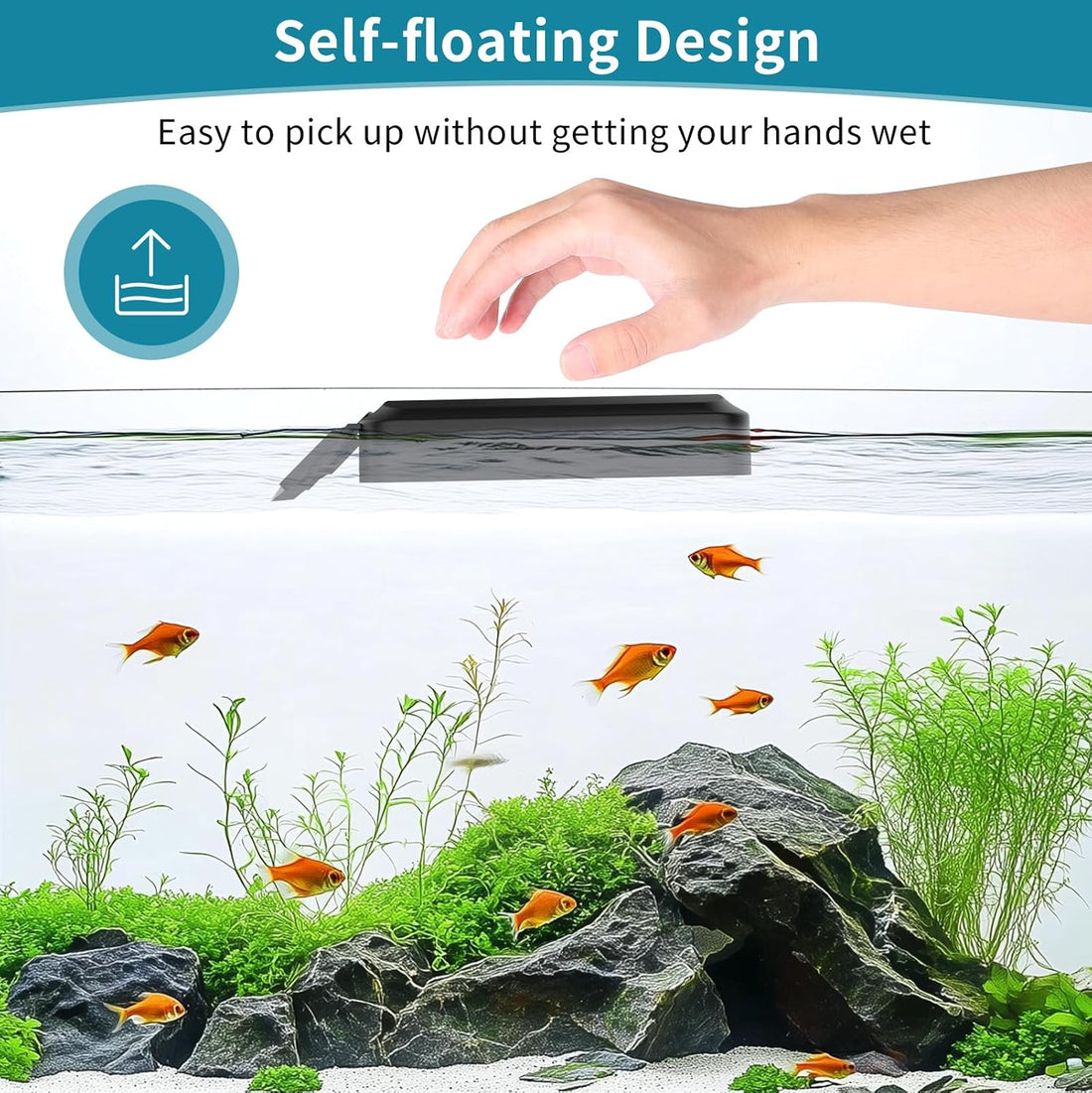 Hygger Aquarium Magnet Glass Cleaner