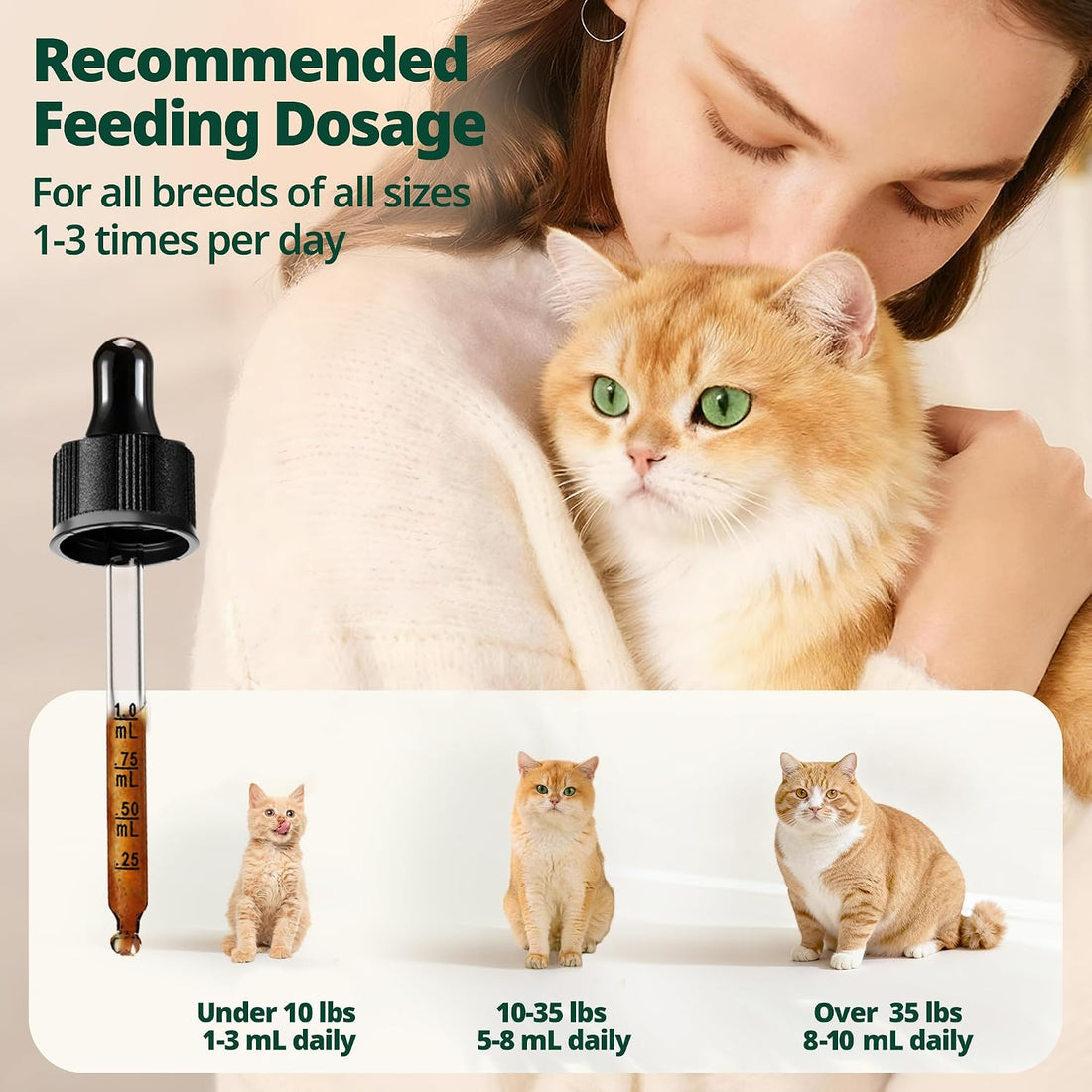 18-in-1 Liquid Multivitamin, Taurine & Lysine for Cats