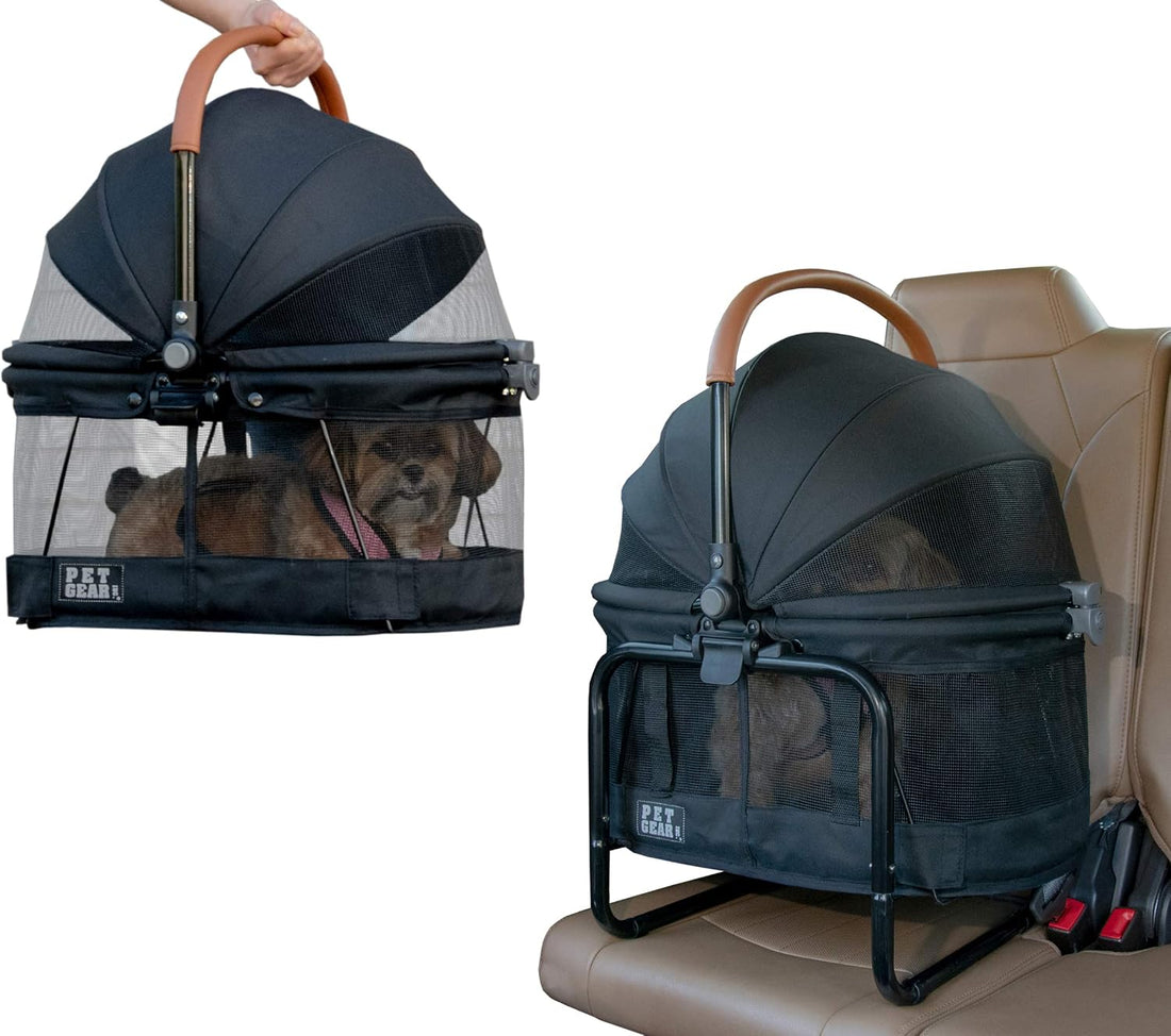 Pet Gear No-Zip View 360 Pet Carrier & Car Seat, 20"