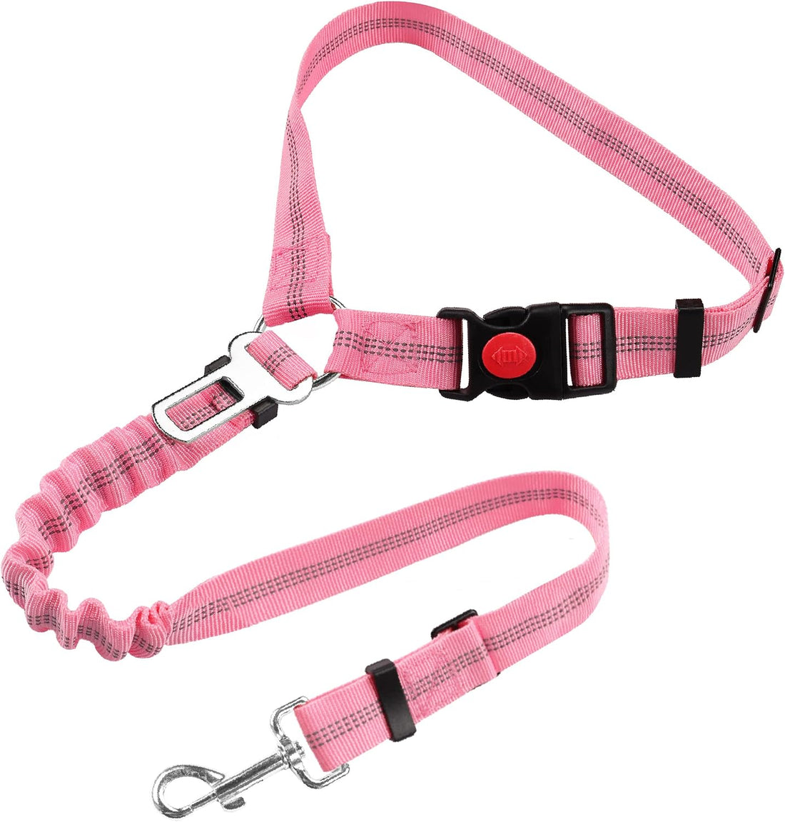 YAOHDAO Dog Seat Belt Harness for Car