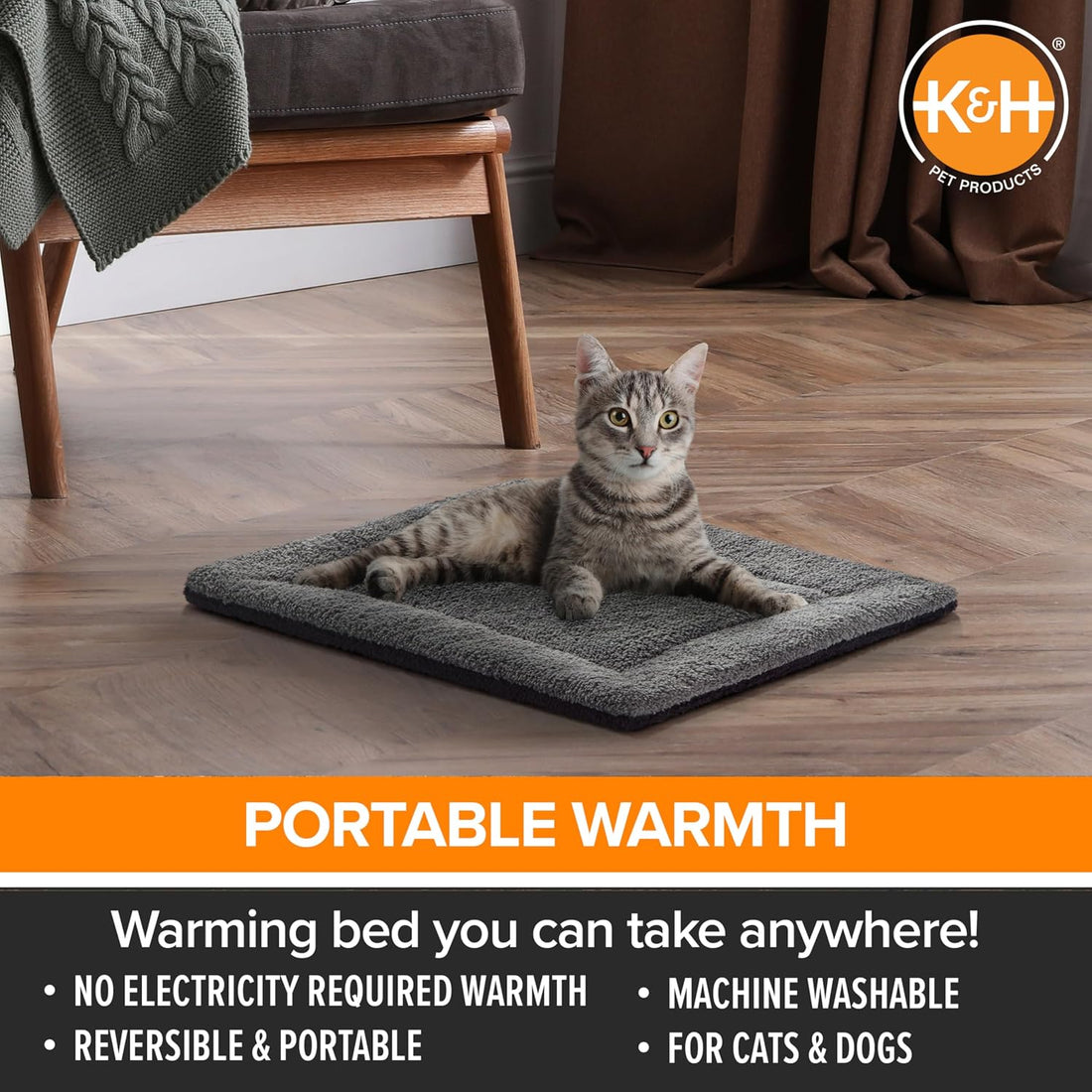 K&H PET PRODUCTS Self-Warming Cat Bed Pad