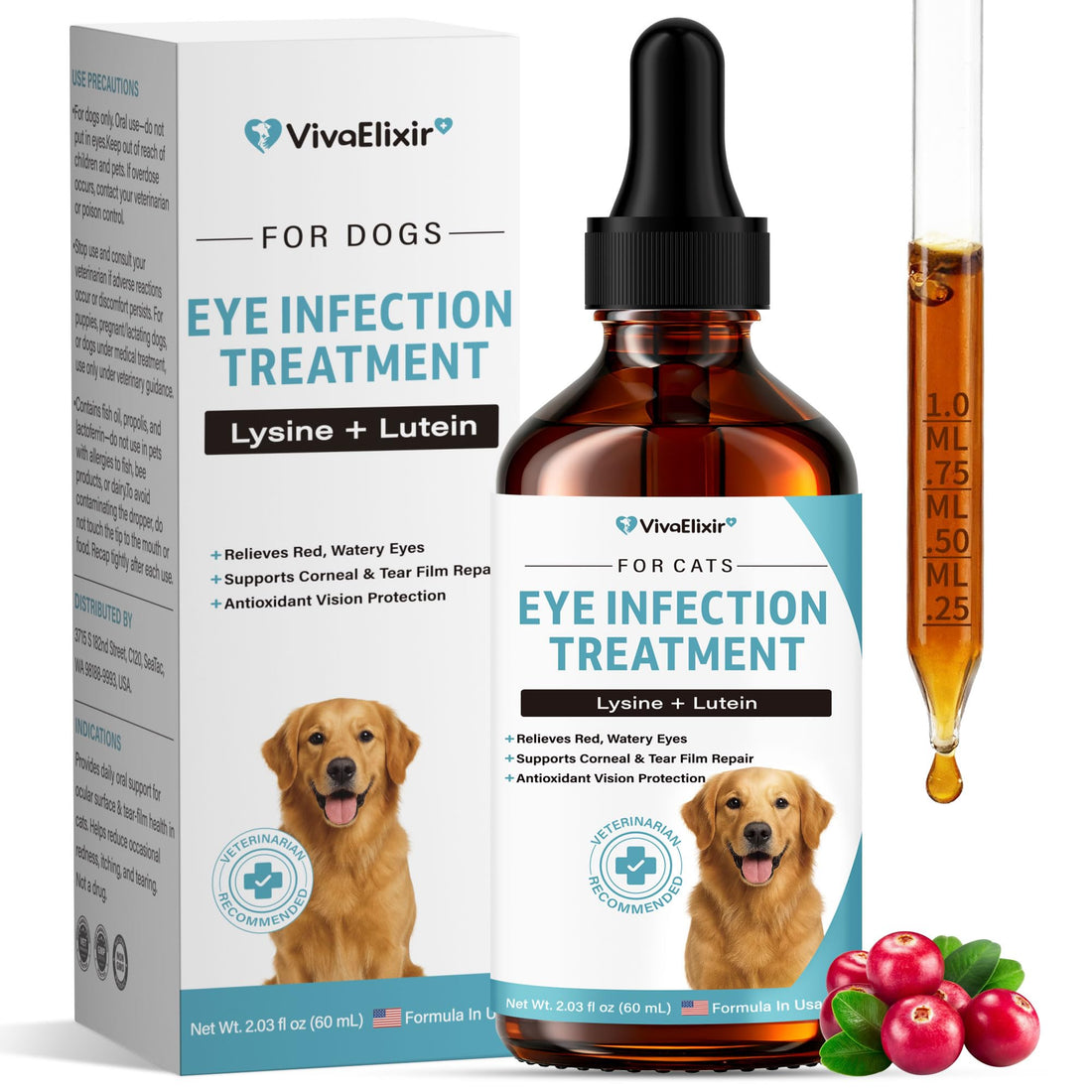 Dog Eye Infection & Eye Care Support Supplements
