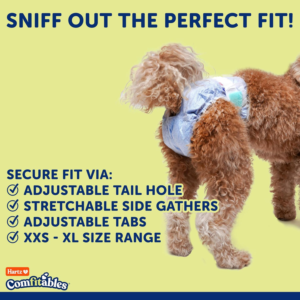 Hartz Disposable Dog Diapers, Size S 36 count