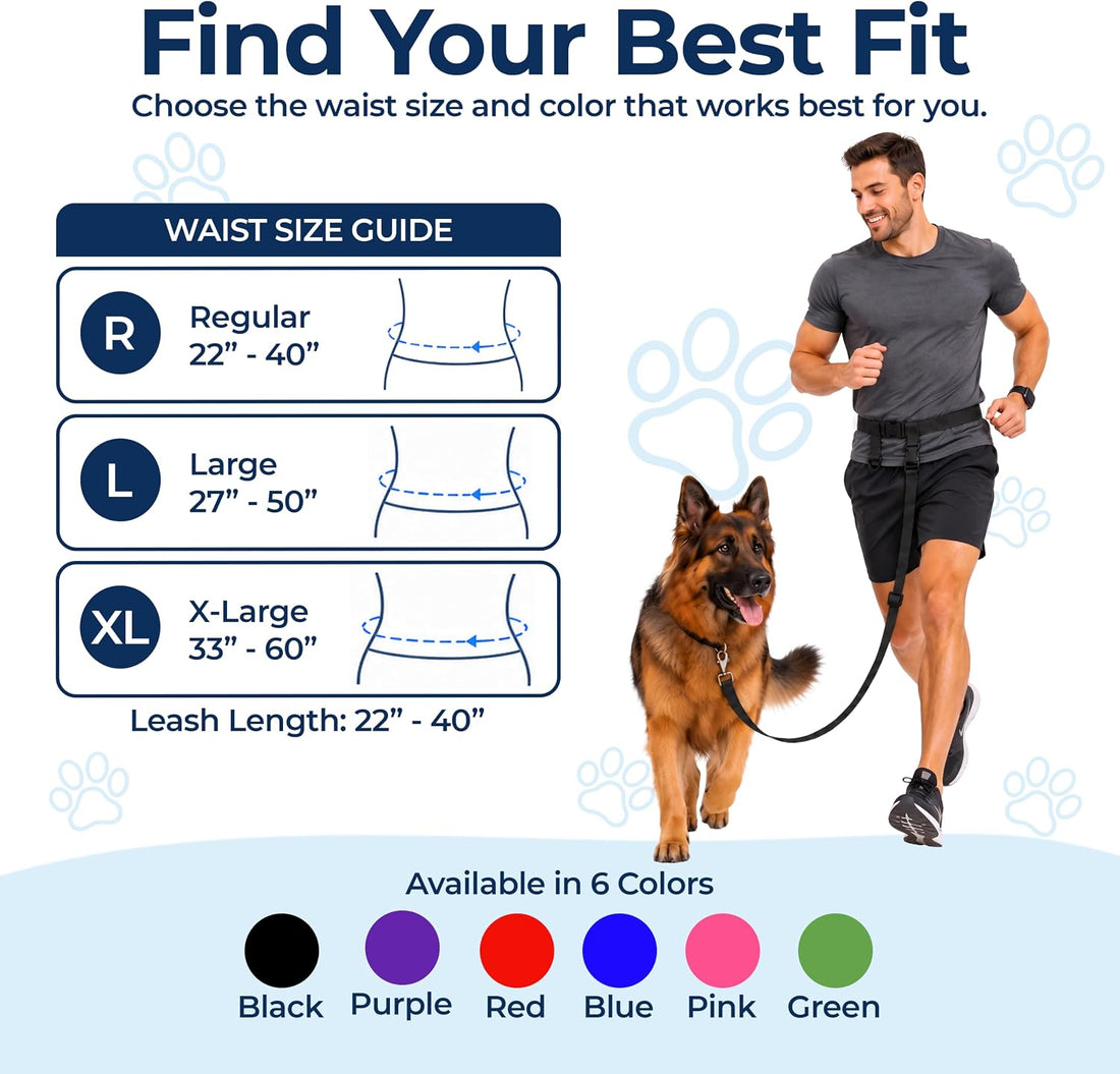 The Buddy System Adjustable Hands Free Dog Leash