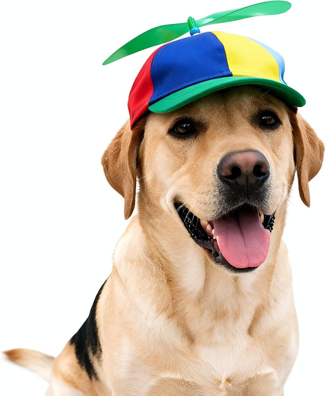 Propeller Pet Hats, Funny Helicopter Adjustment Green Hats for Dog