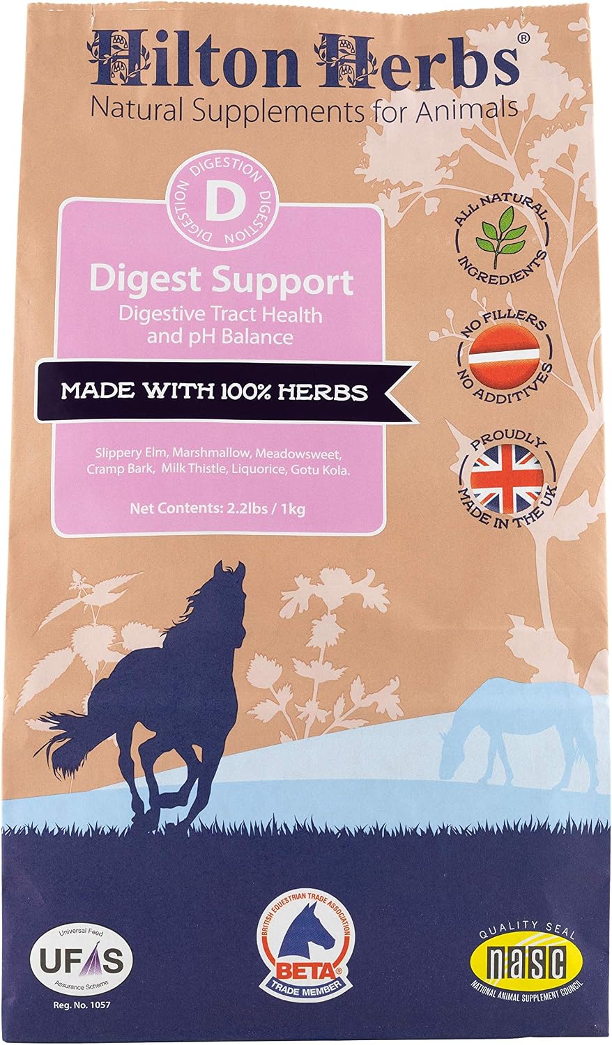Hilton Herbs Easy Mare Hormonal & Behavioral Horse Supplement, 2.2 lb
