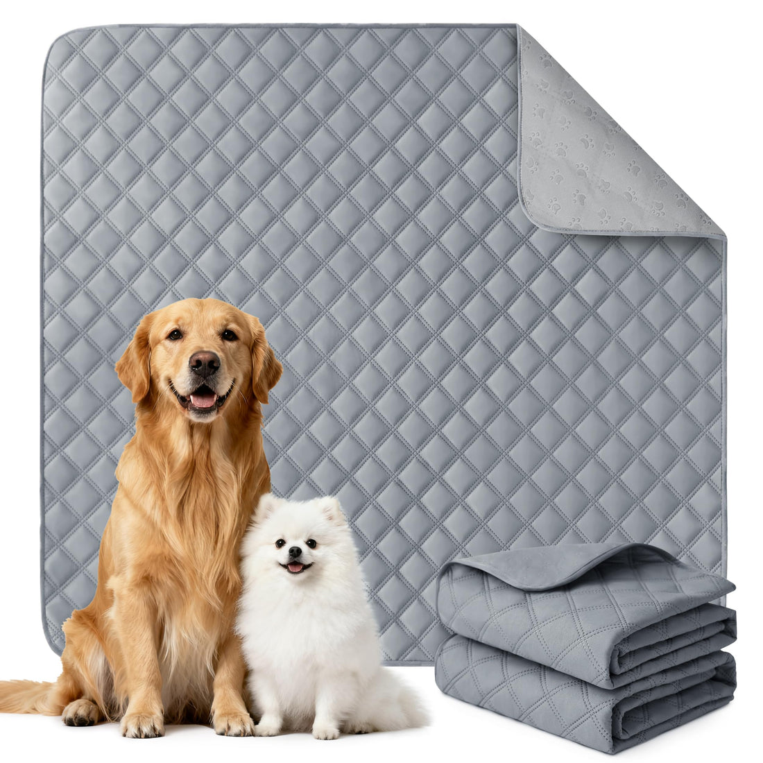 Eterish Reusable Washable Pee Pads for Dogs Large/Extra Large 36'' x